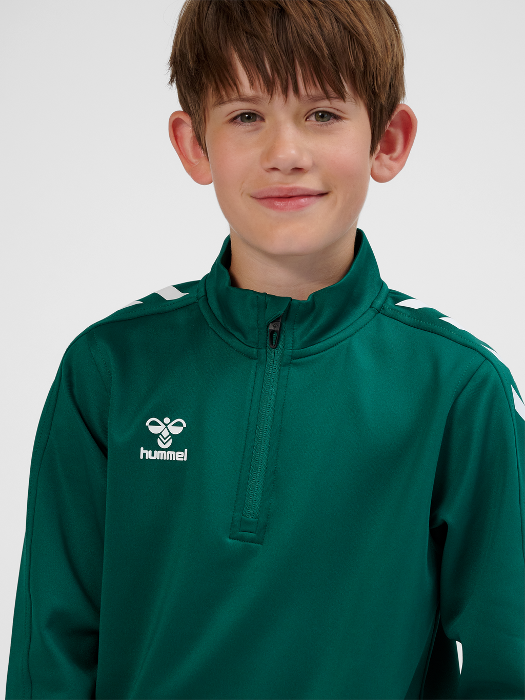 hmlCORE XK HALF ZIP POLY SWEAT KIDS