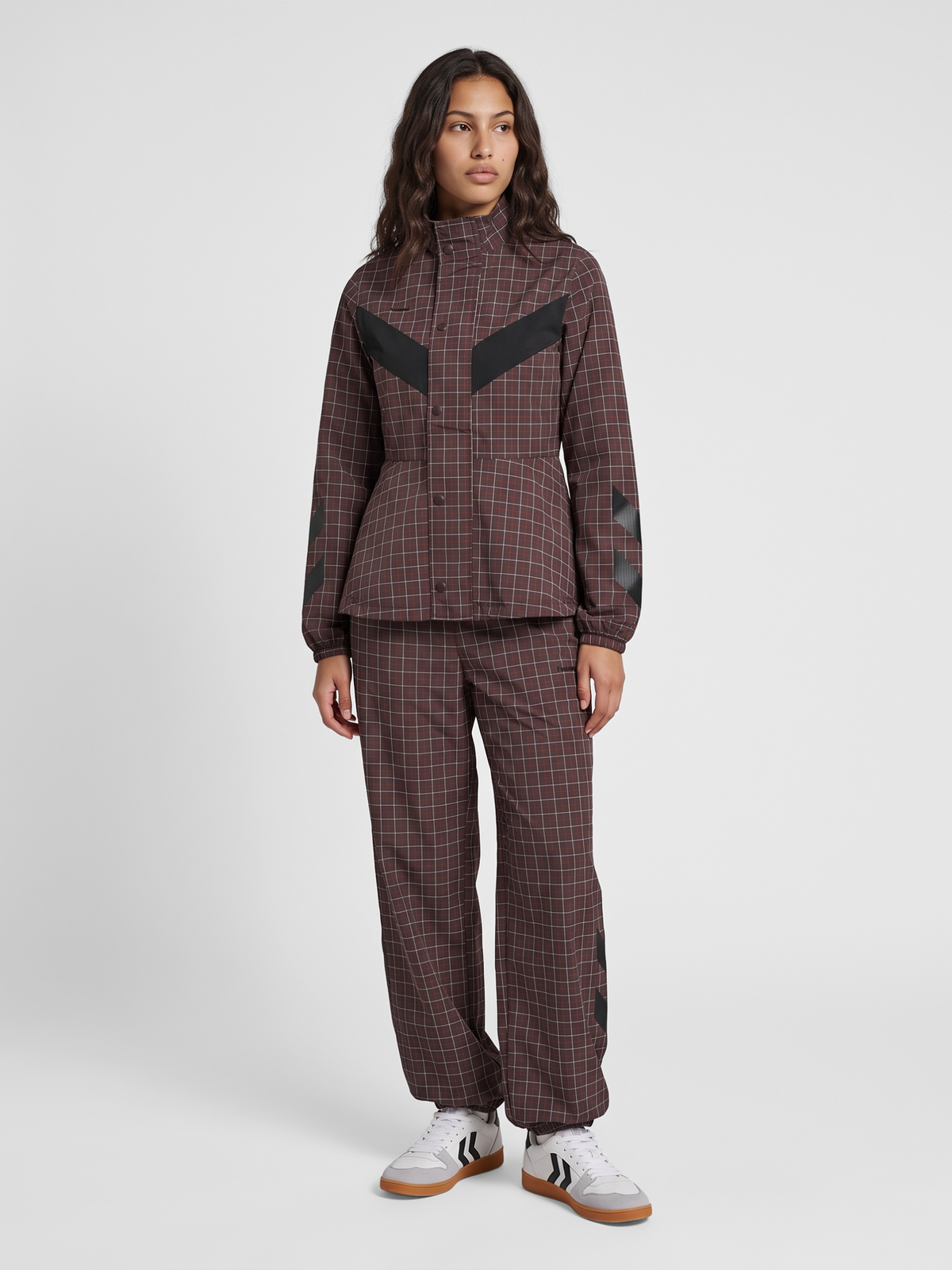 hmlI-D BALLOON CHECK TROUSERS