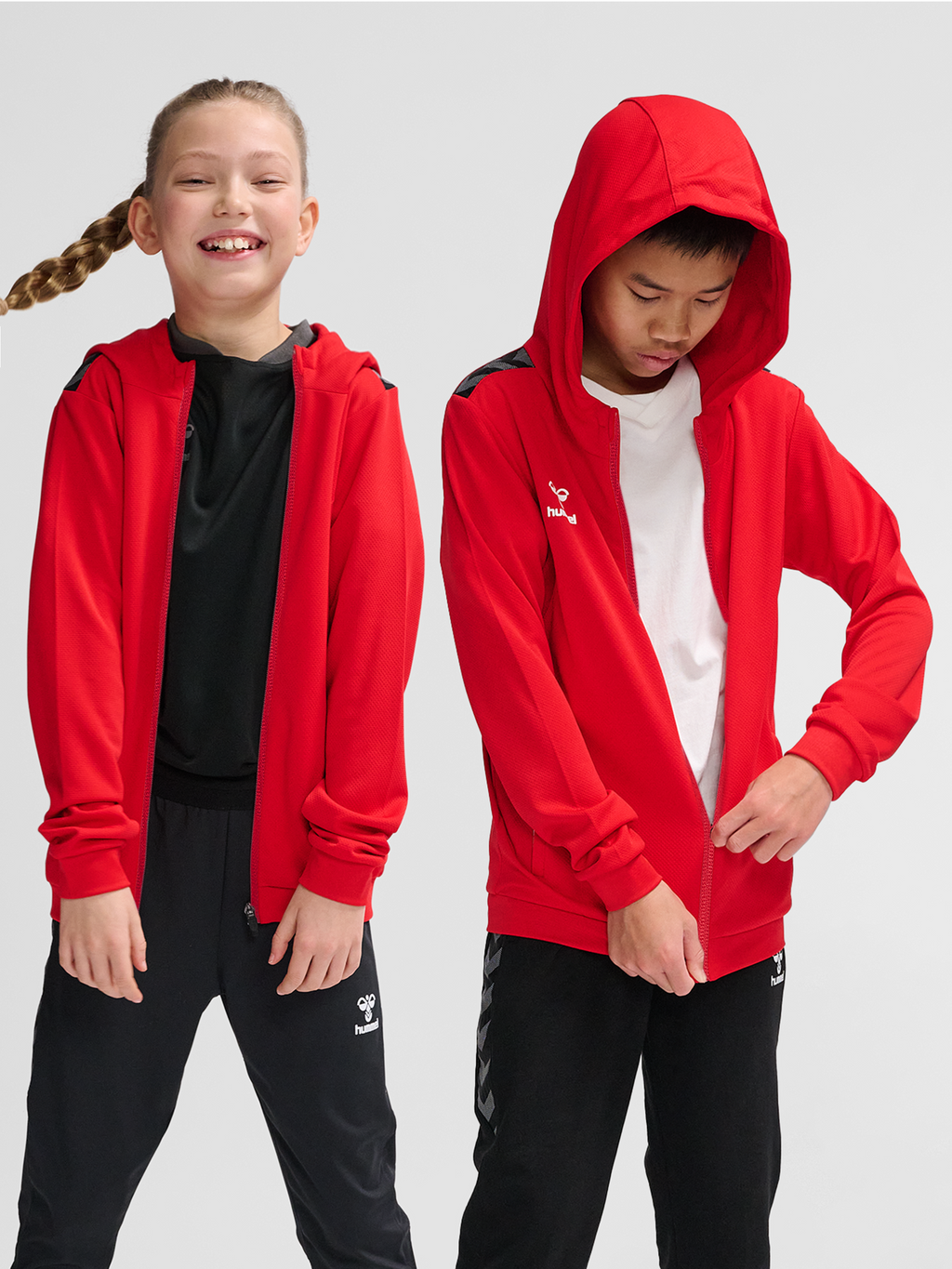 hmlAUTHENTIC PL ZIP HOODIE KIDS