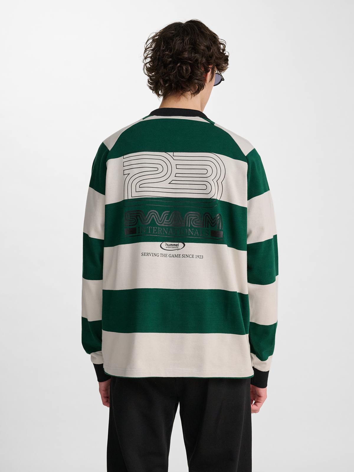hmlLOOSE STRIPED POLO L/S