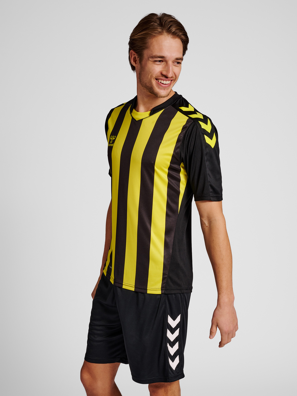 hmlCORE XK STRIPED JERSEY S/S