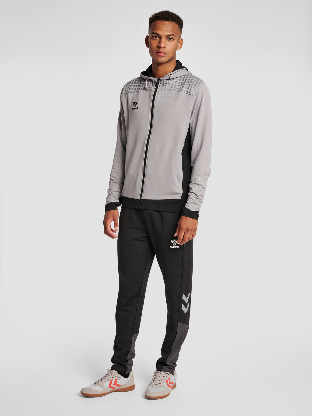 hmlLEAD ZIP POLY HOODIE
