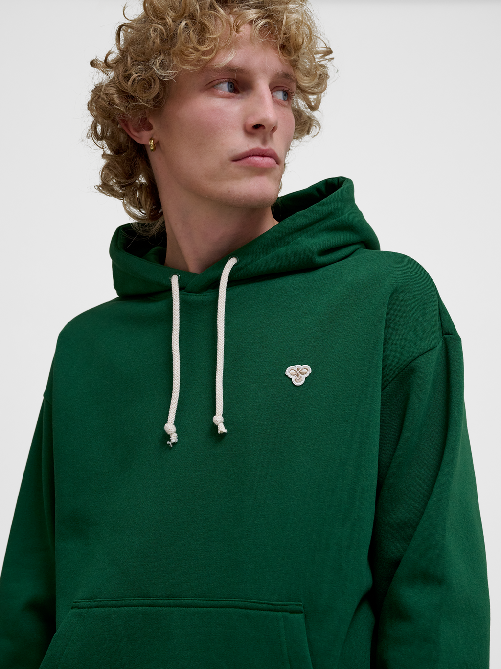 hmlLOOSE HOODIE BEE