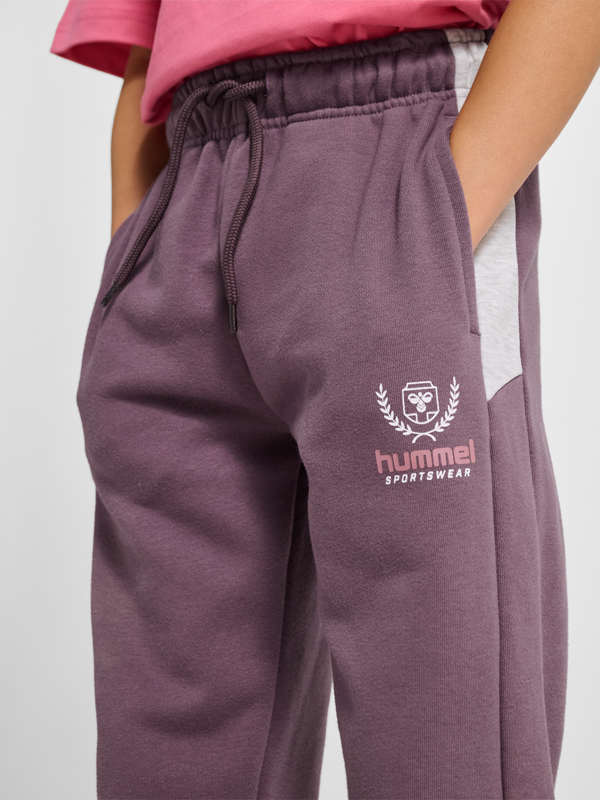 hmlJR LOOSE BLOCKED SWEATPANT BTS