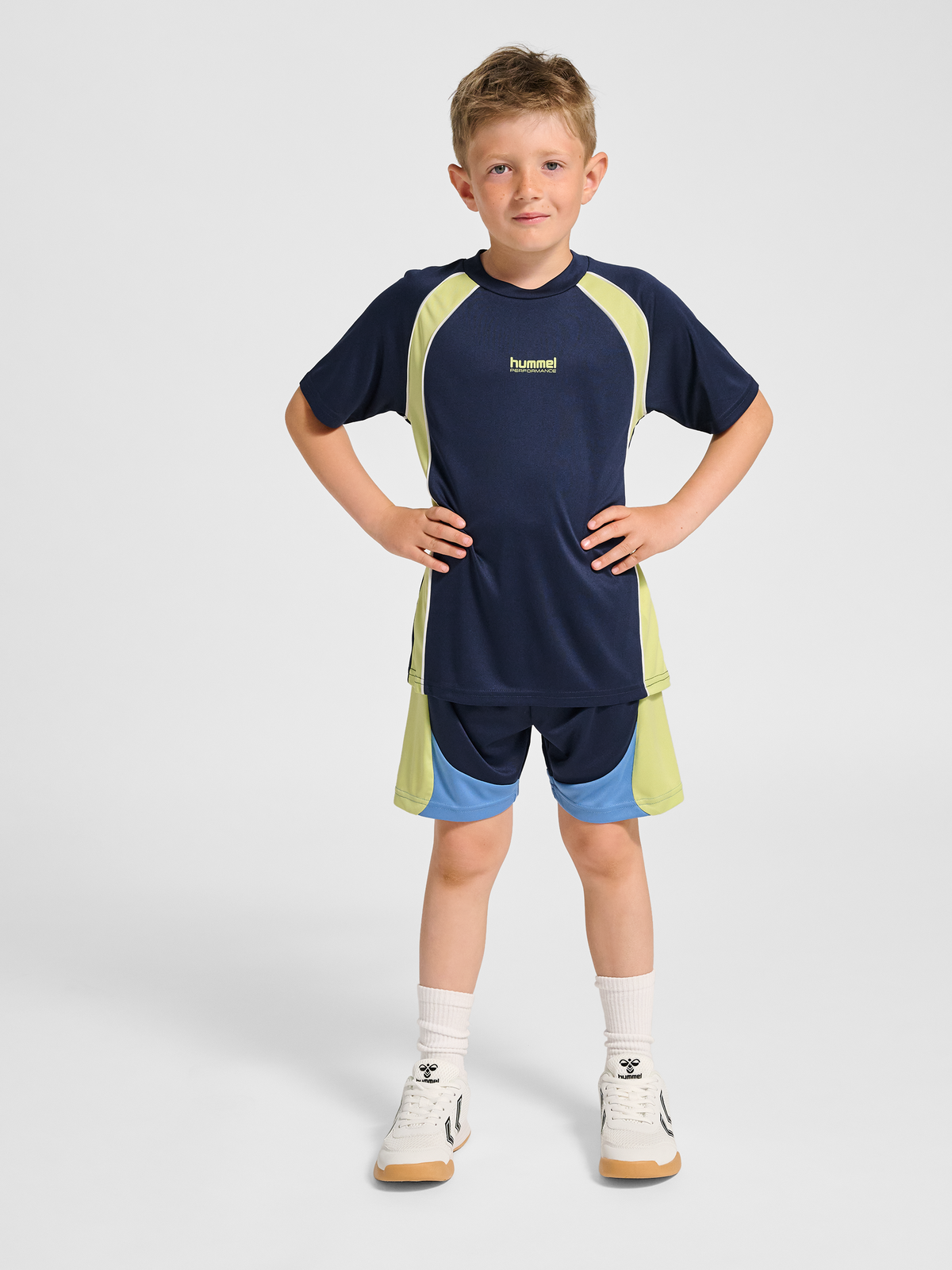 hmlJR GOAL PIPING T-SHIRT S/S
