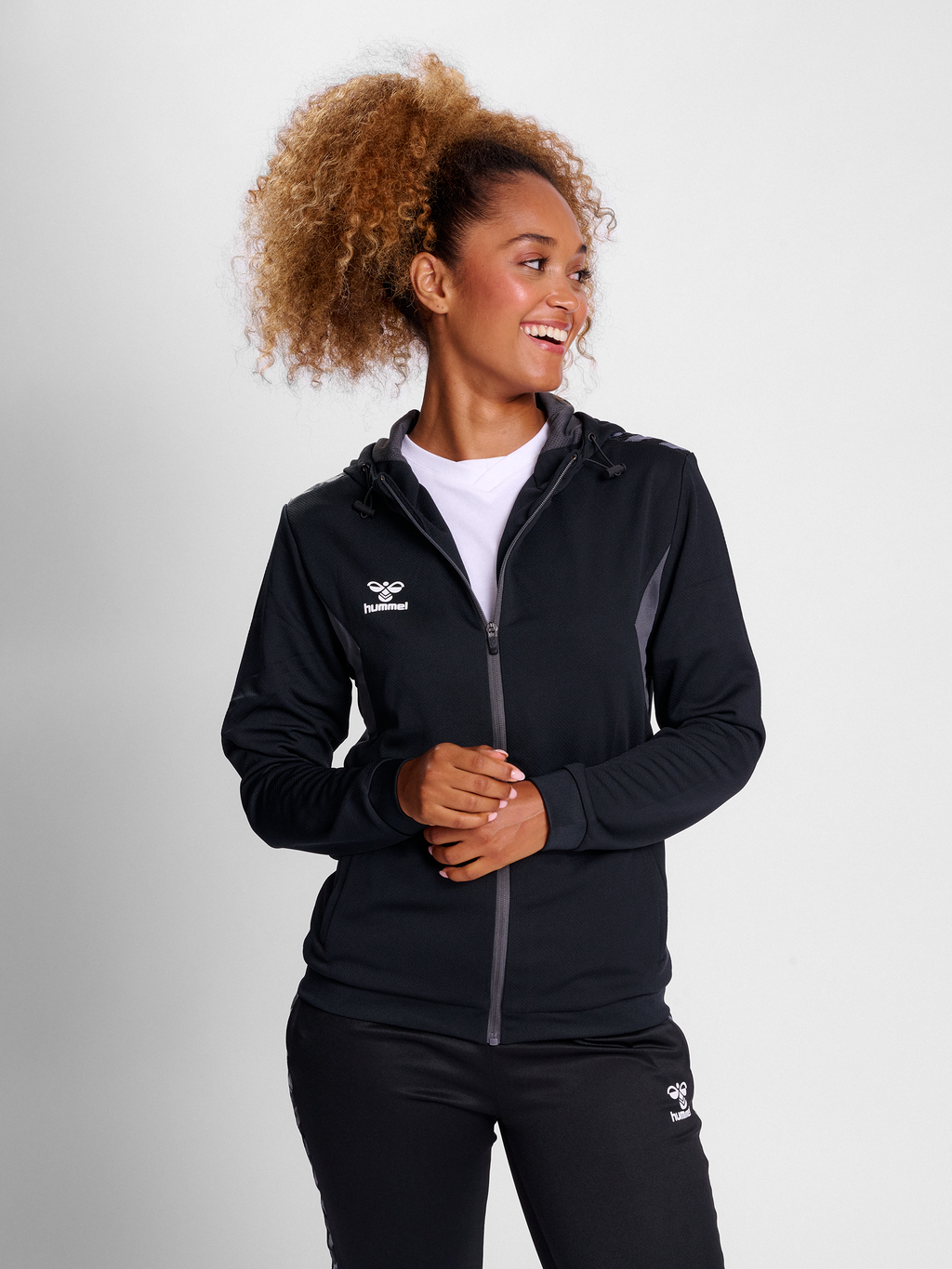 hmlAUTHENTIC PL ZIP HOODIE WOMAN