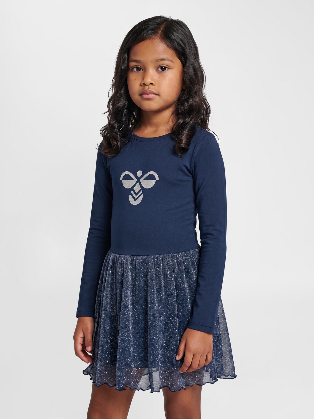 hmlJR GLITTER TIGHTS GYMSUIT L/S