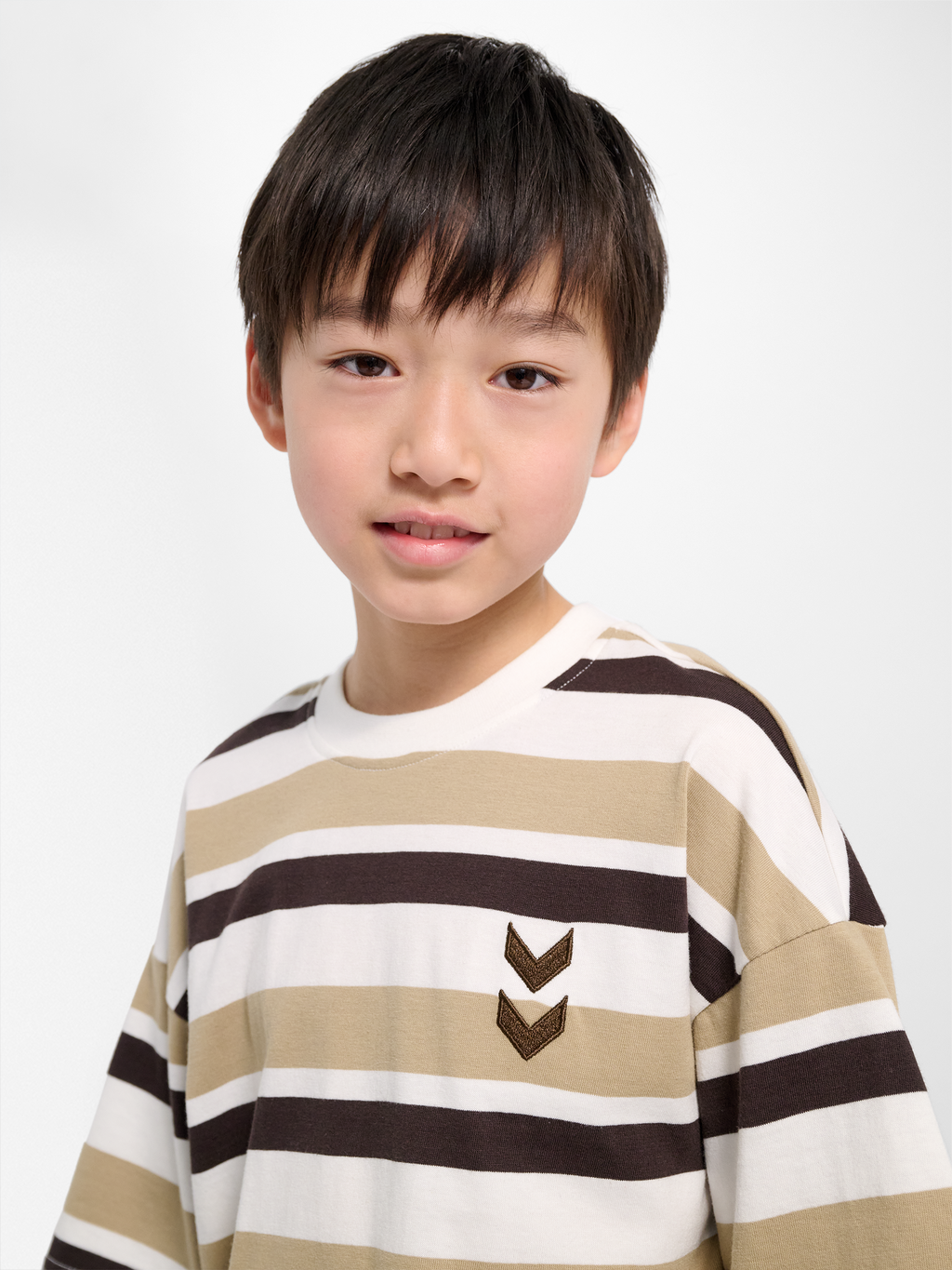 hmlJR SILLY S/S BOXY T-SHIRT STRIPE