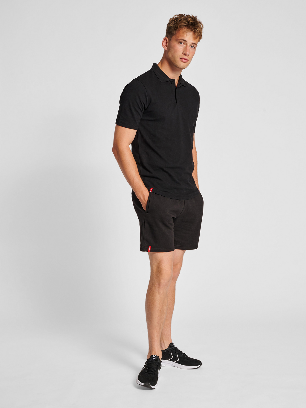 hmlRED CLASSIC POLO