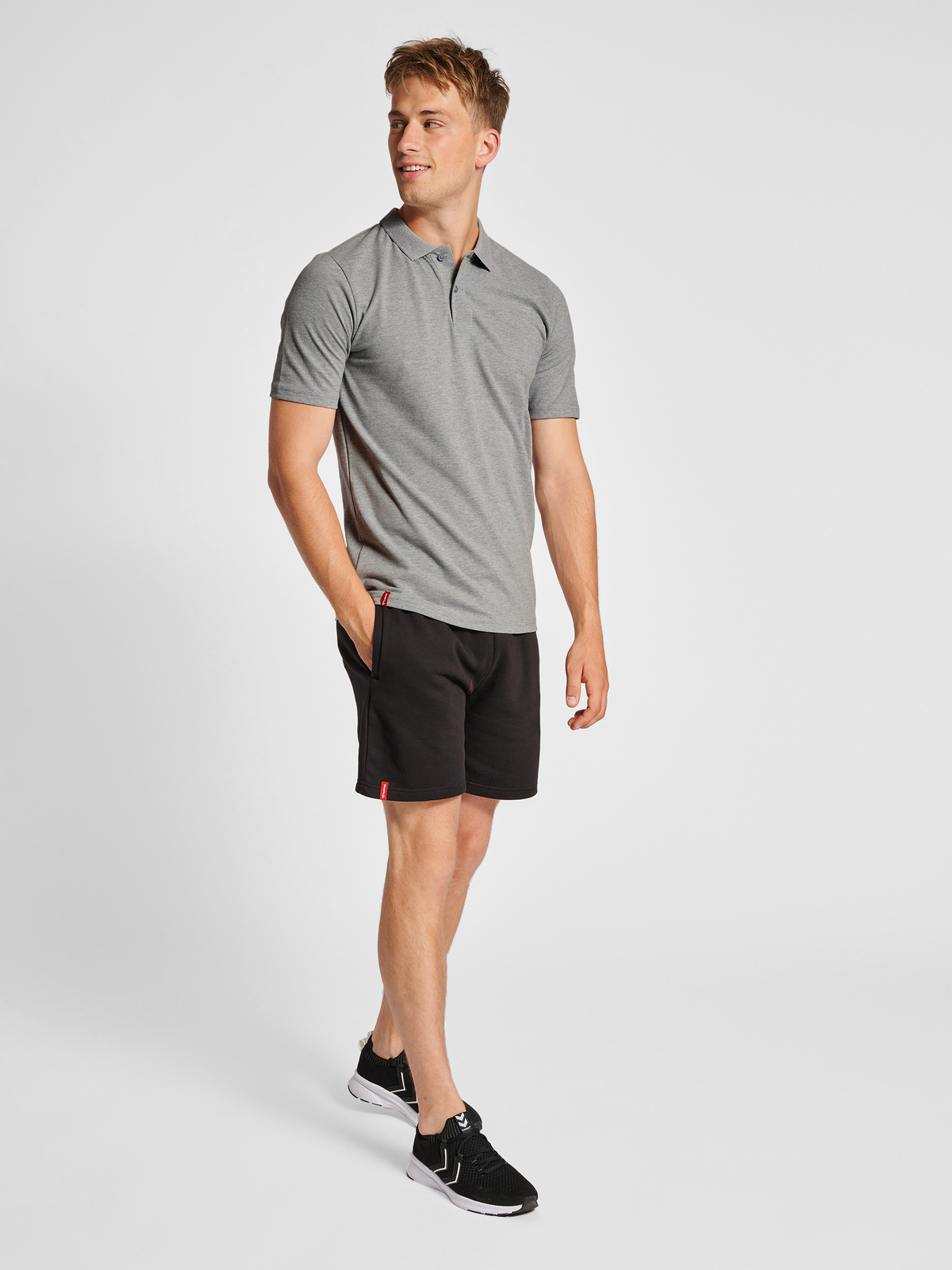 hmlRED CLASSIC POLO