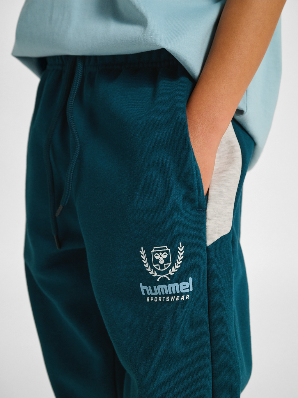 hmlJR LOOSE BLOCKED SWEATPANT BTS