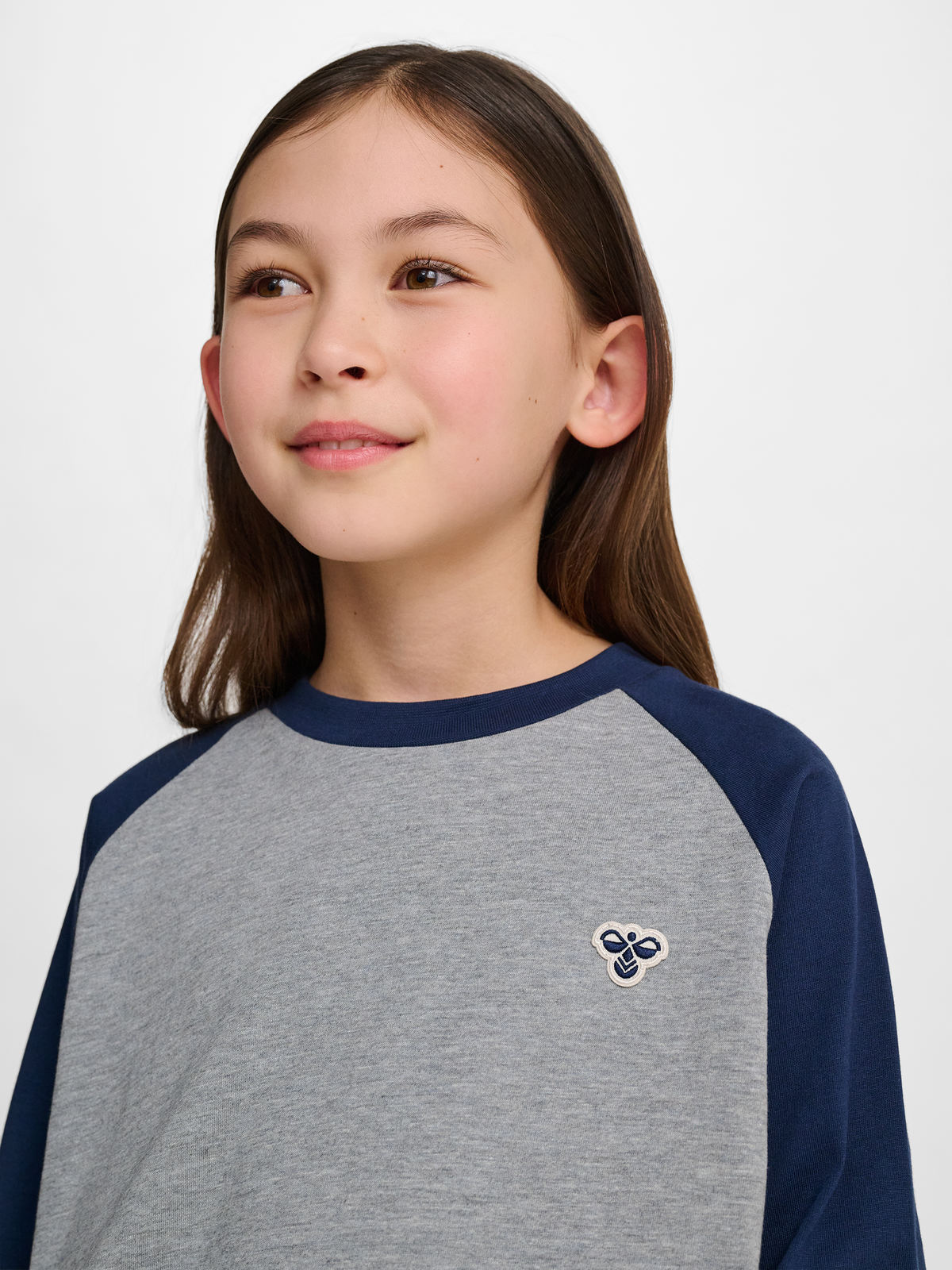 hmlJR RAGLAN LOOSE T-SHIRT L/S BEE