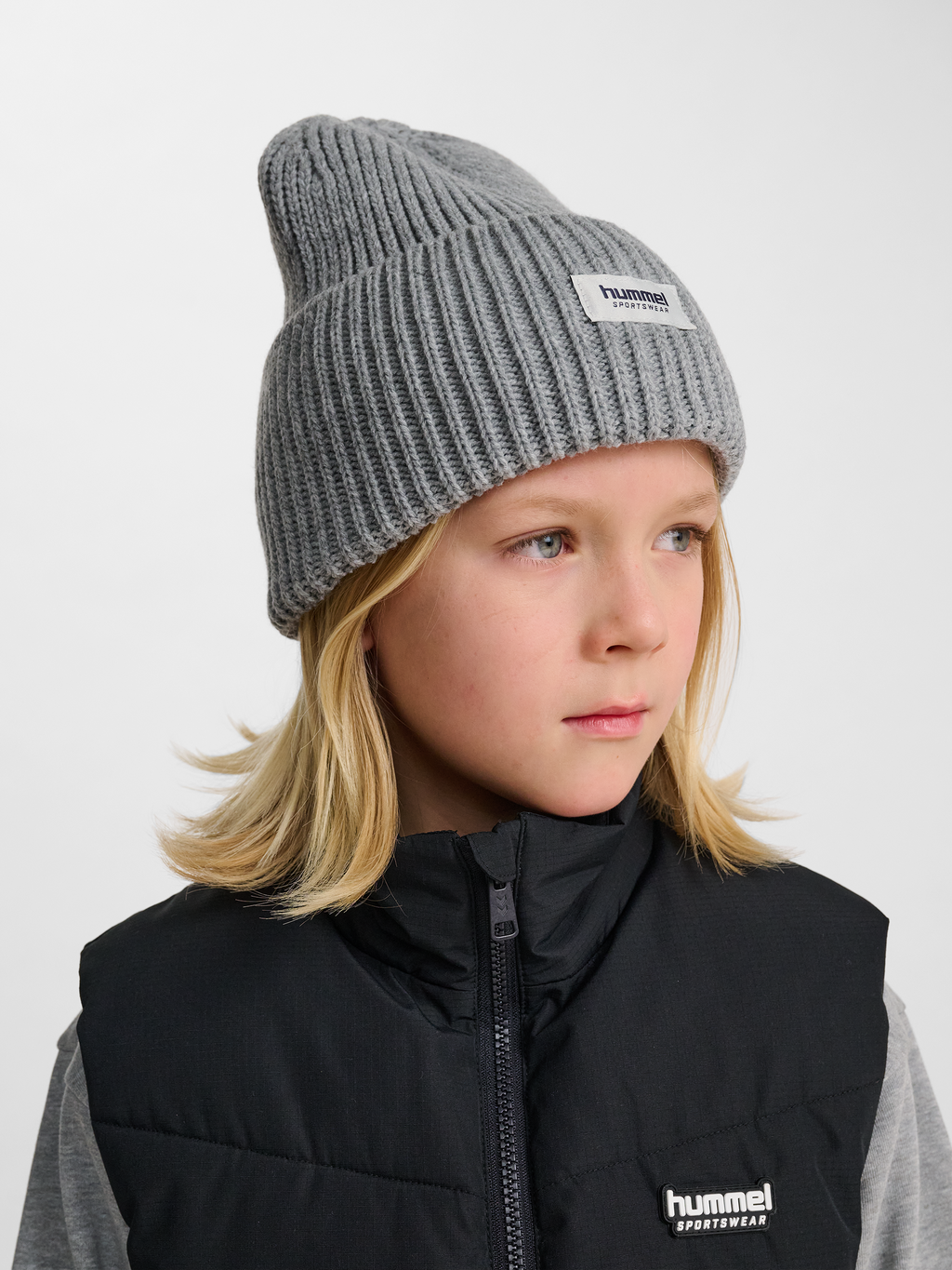 hmlJR HEAVY RIB KNIT BEANIE