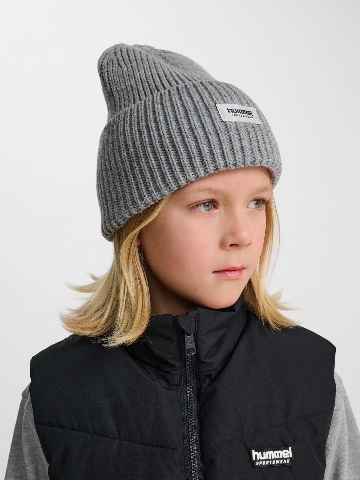 hmlJR HEAVY RIB KNIT BEANIE