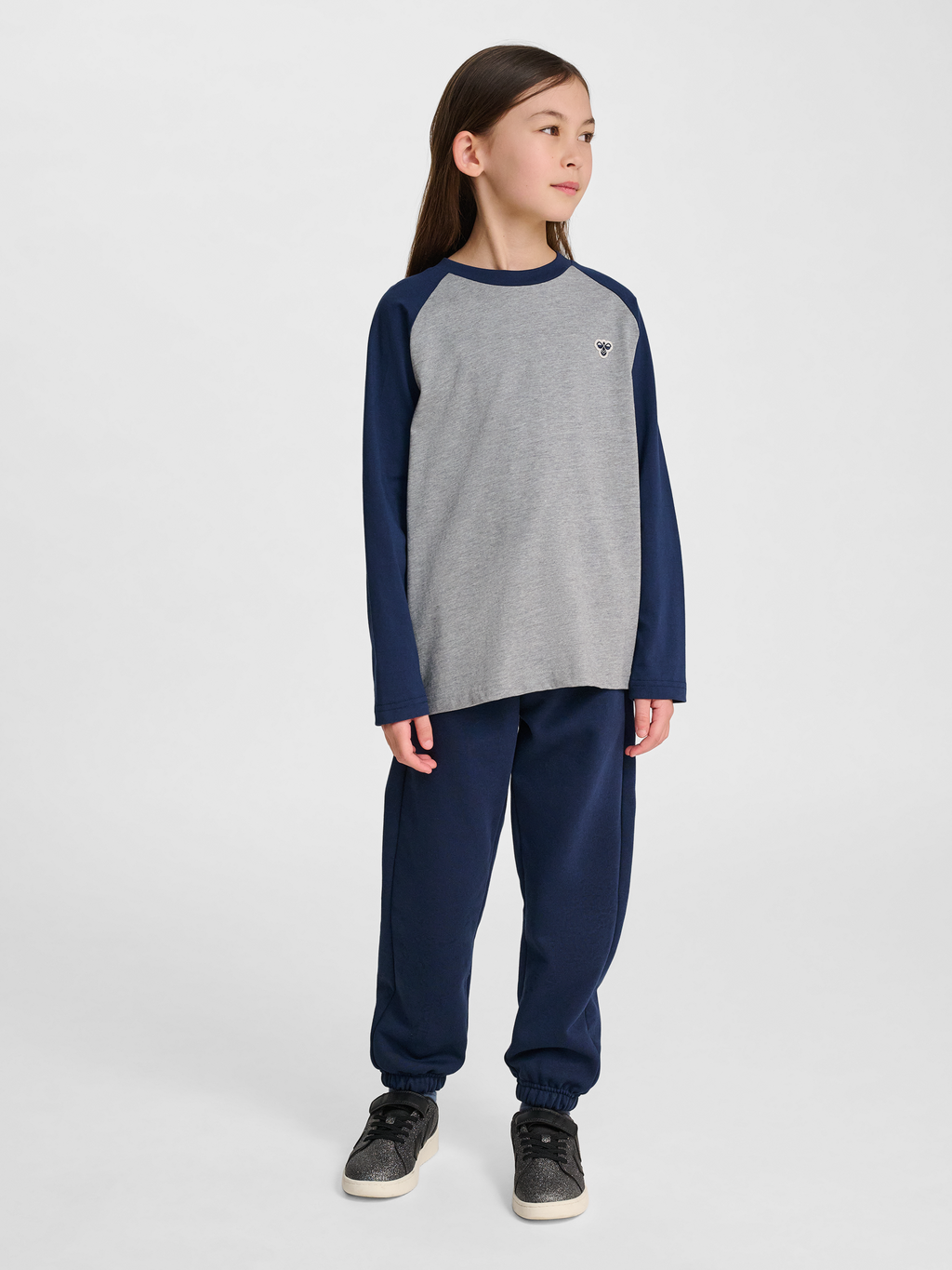 hmlJR RAGLAN LOOSE T-SHIRT L/S BEE