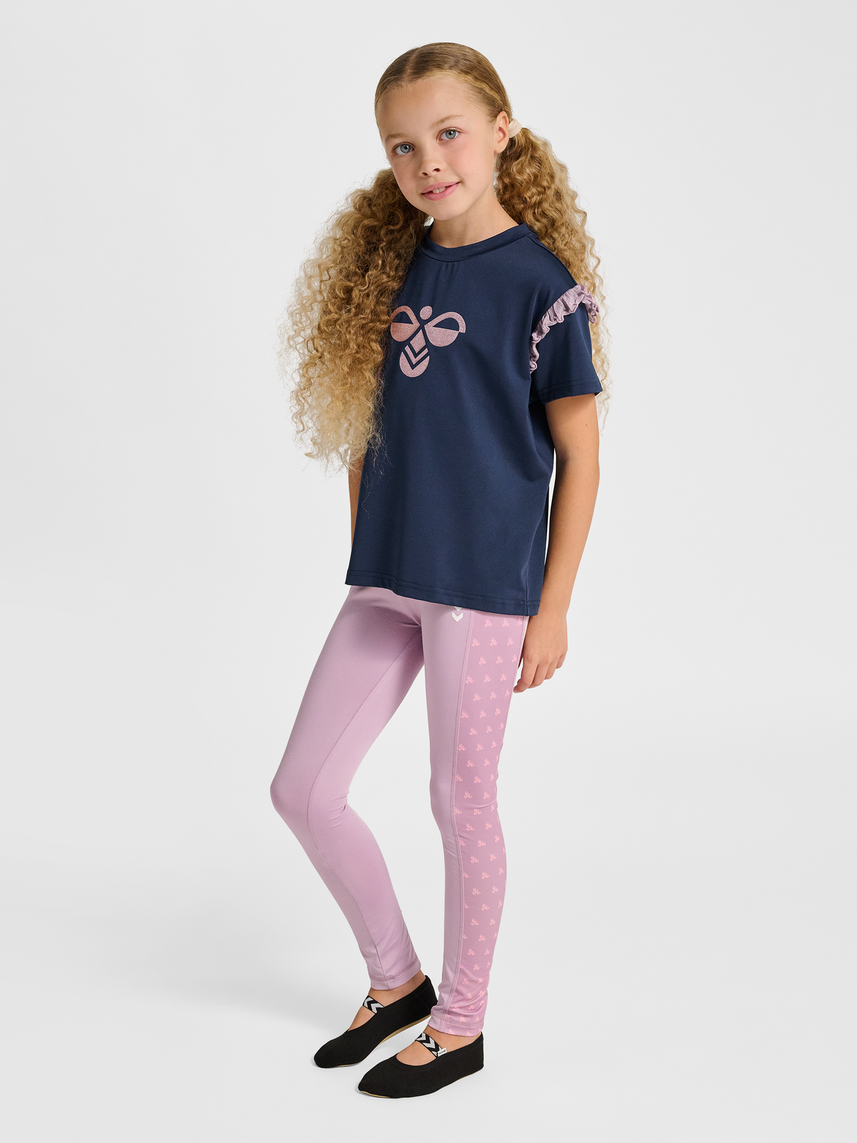 hmlJR MIX GLITTER T-SHIRT S/S