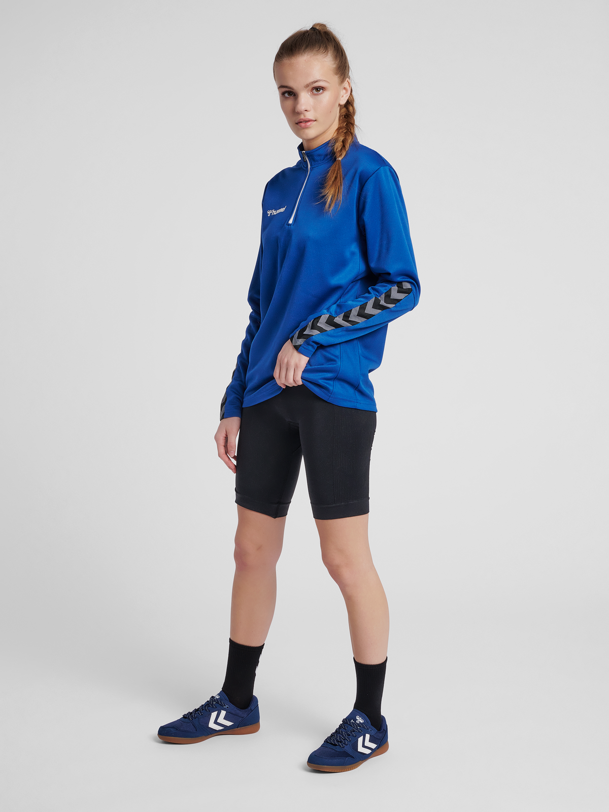 hmlAUTHENTIC HALF ZIP SWEATSHIRT WO