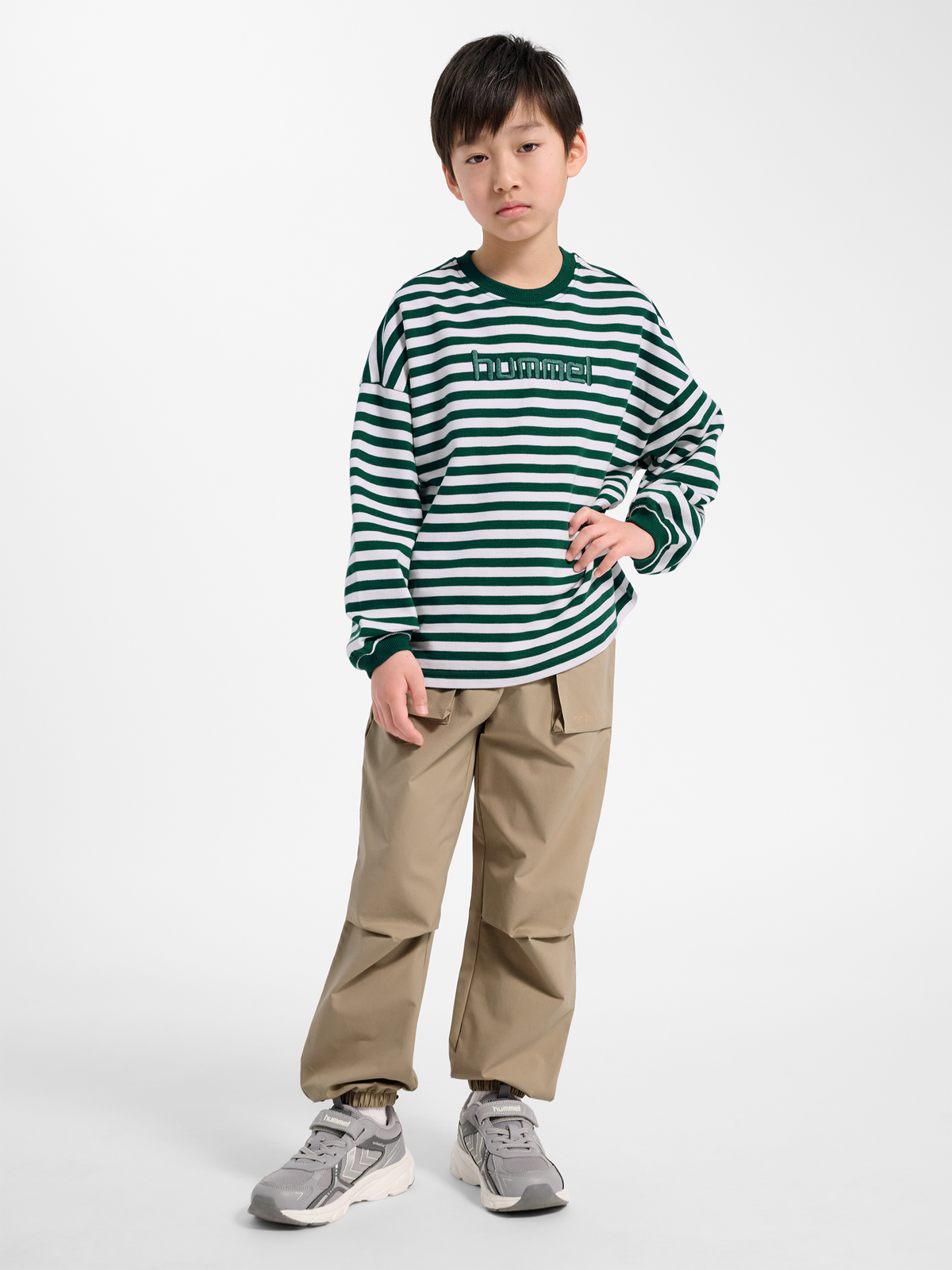 hmlJR GEGGO STRIPE SWEATSHIRT