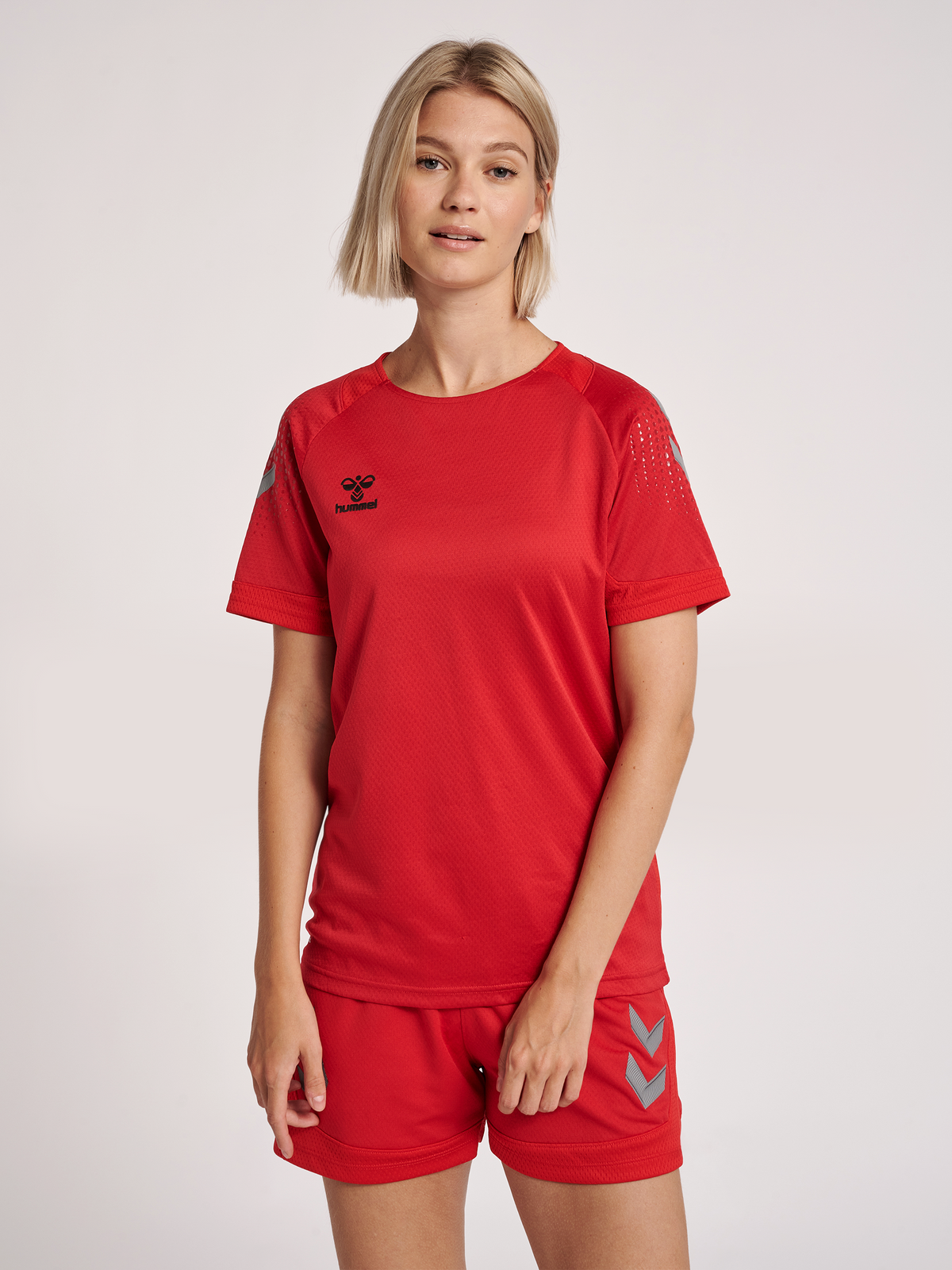 hmlLEAD WOMENS S/S POLY JERSEY