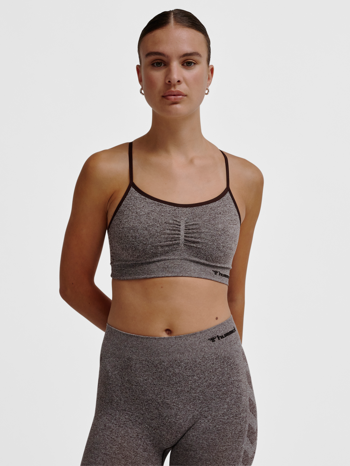 hmlCI SEAMLESS SCRUNCH SPORTS BRA