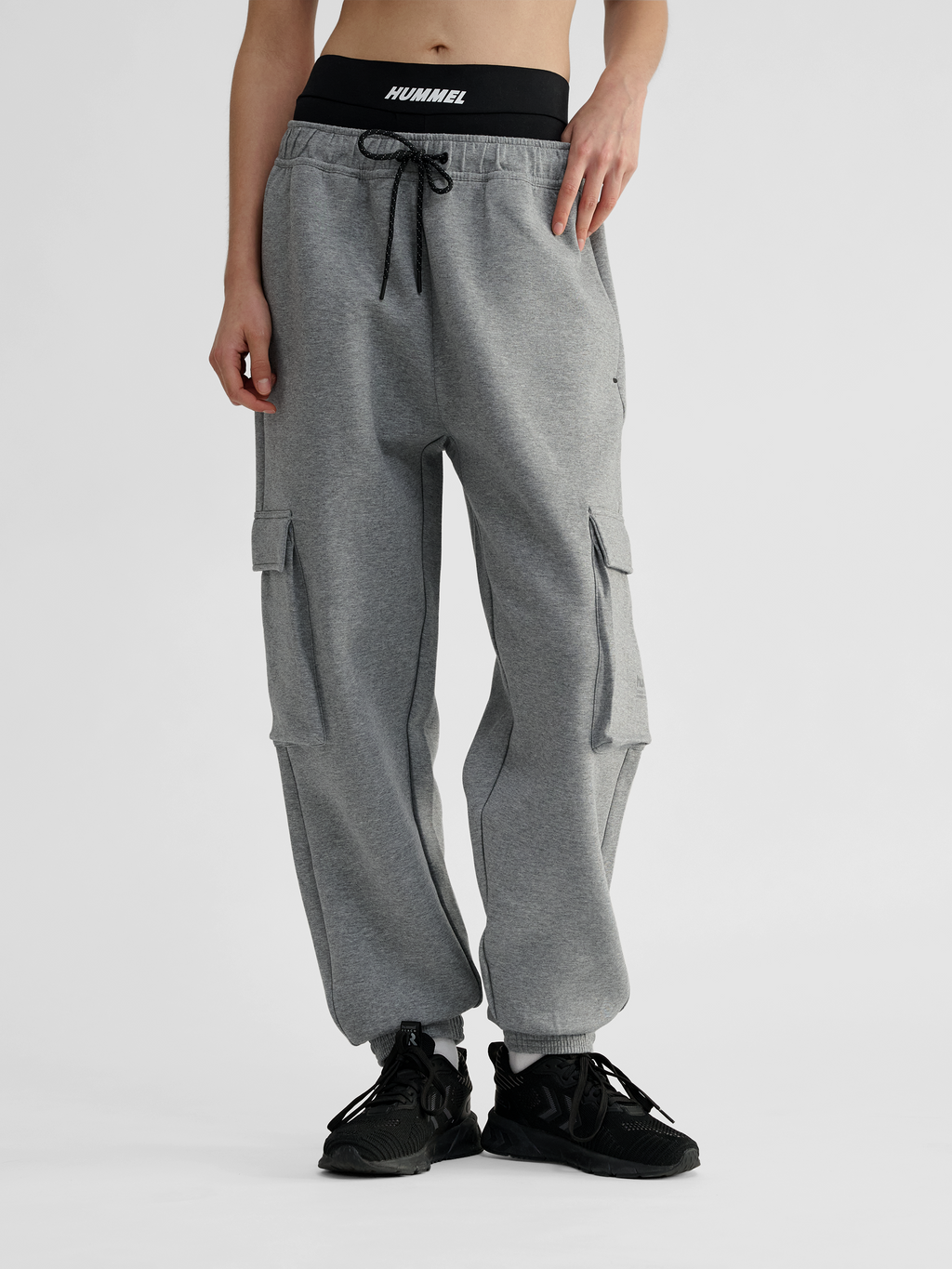 hmlTECH FLEECE LOOSE CARGO PANTS