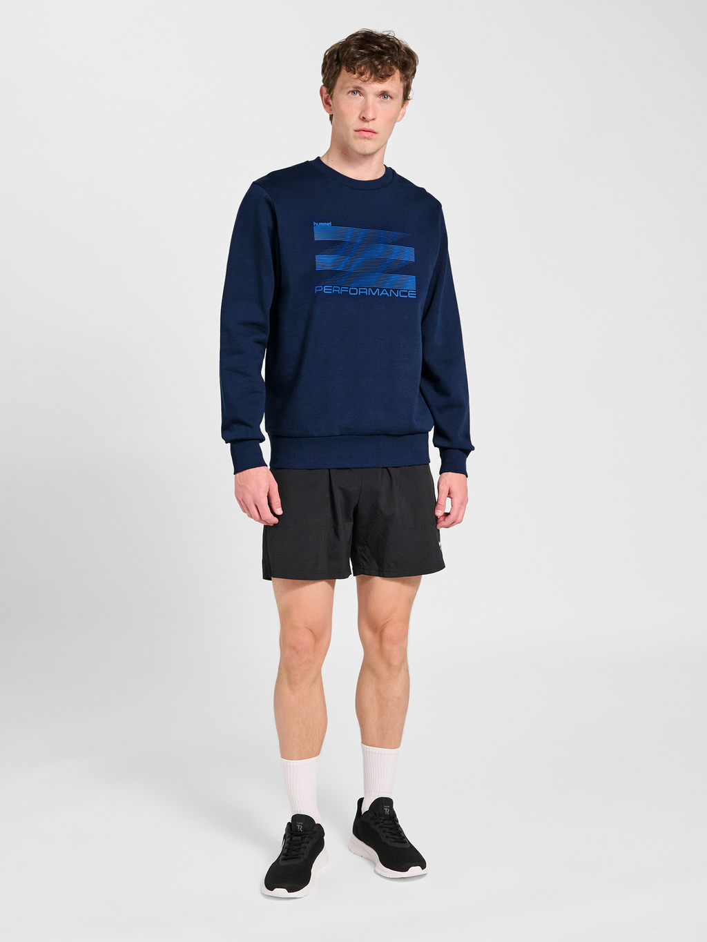 hmlGRAPHIC CREWNECK