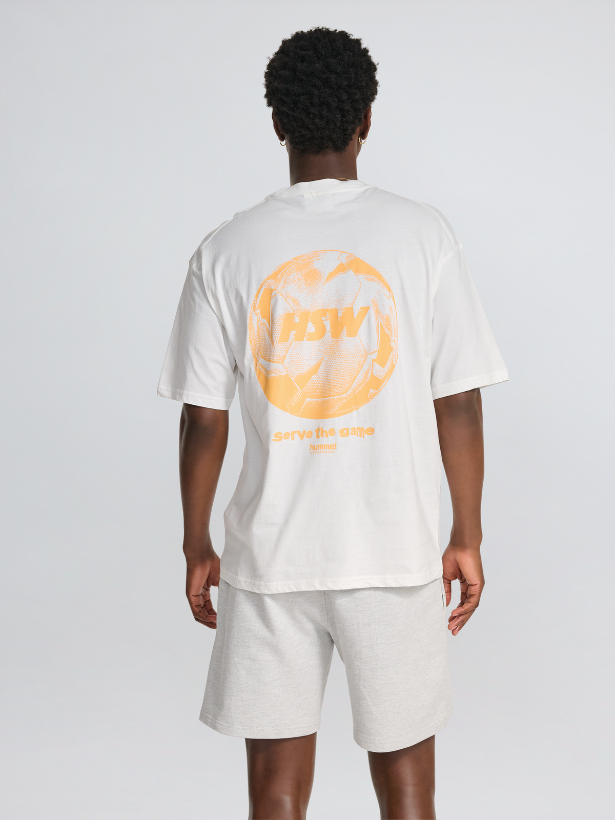 hmlLOOSE T-SHIRT S/S HSW FOOTBALL