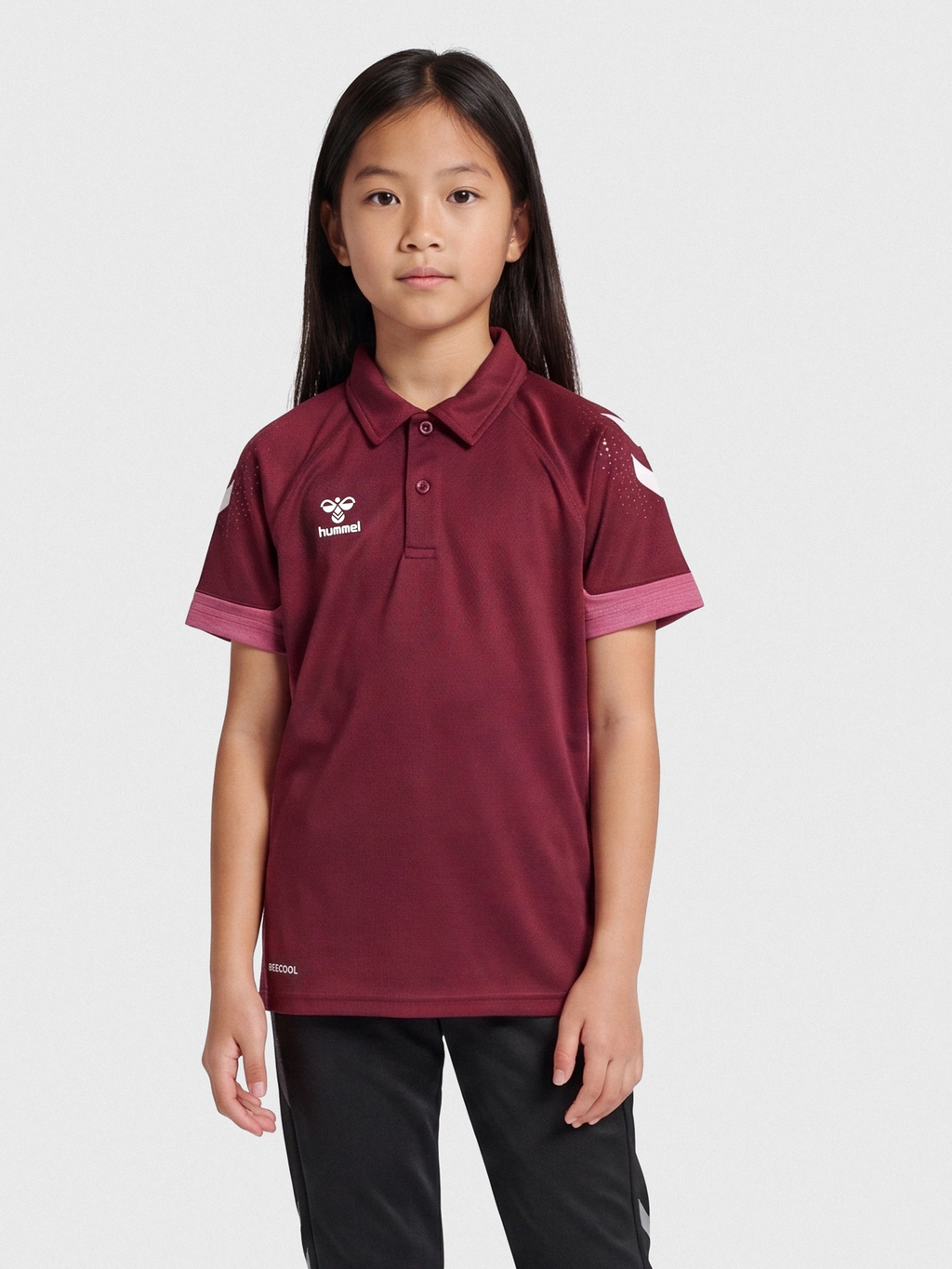 hmlLEAD FUNCTIONAL KIDS POLO