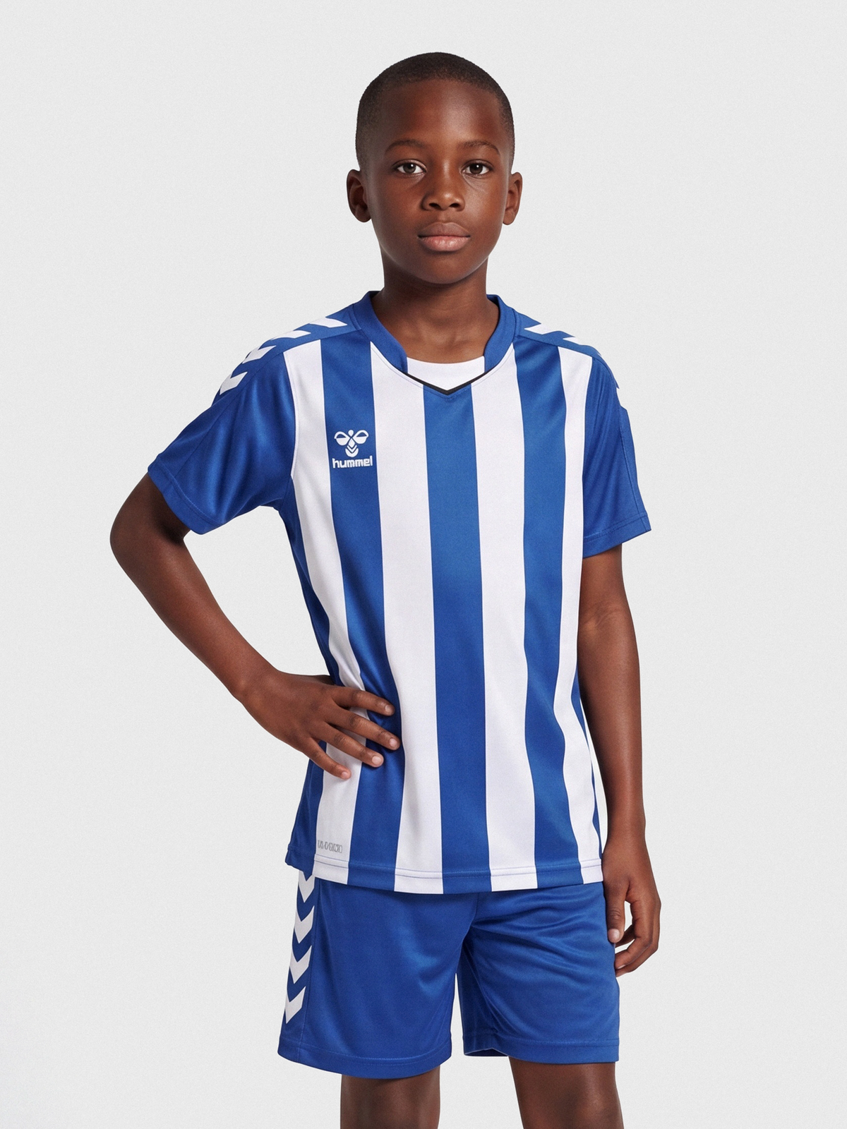 hmlCORE XK STRIPED JERSEY S/S KIDS