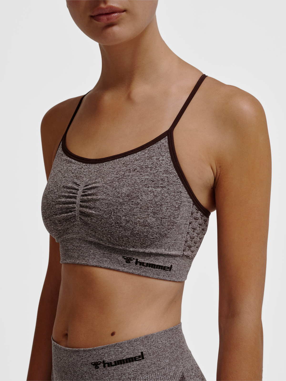 hmlCI SEAMLESS SCRUNCH SPORTS BRA