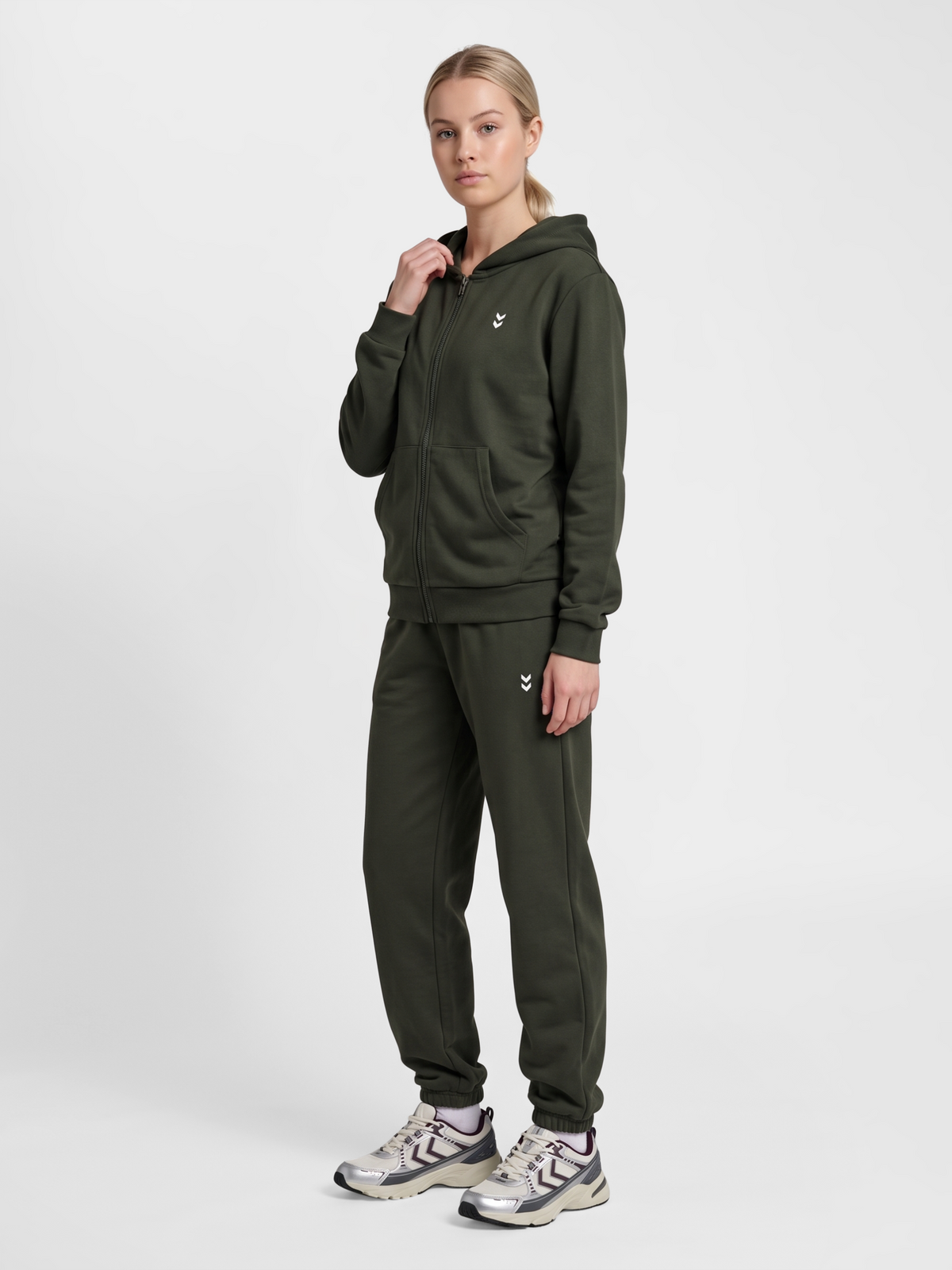 hmlGRACE SWEAT ZIP HOODIE