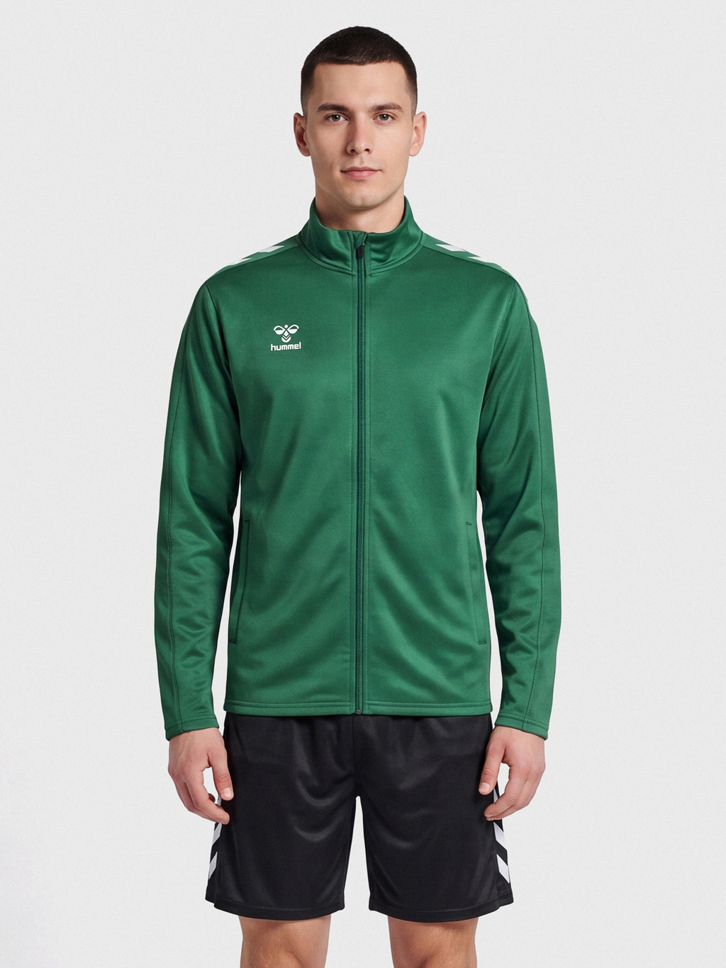 hmlCORE XK POLY ZIP SWEAT