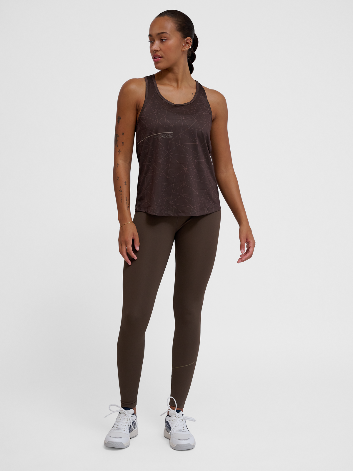 hmlCOURT AOP LIGHT WEIGHT TANKTOP W