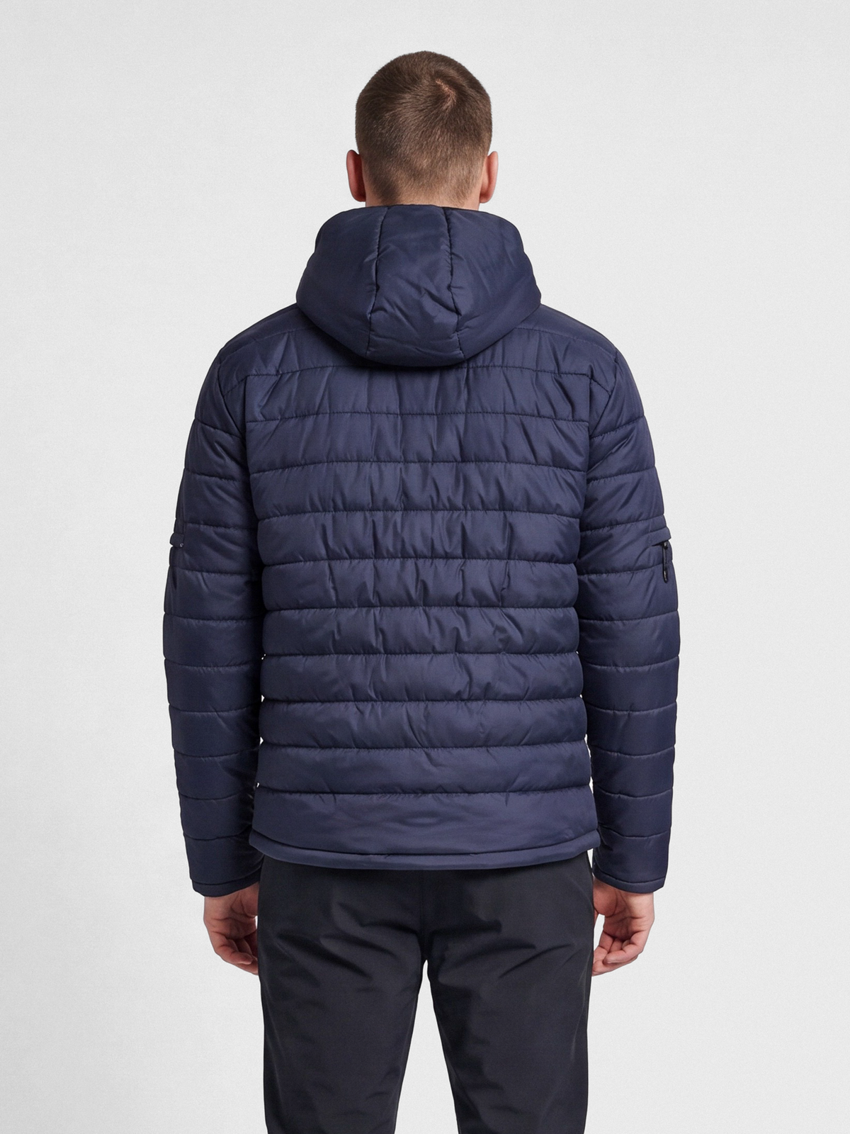 hmlNORTH QUILTED HOOD JACKET