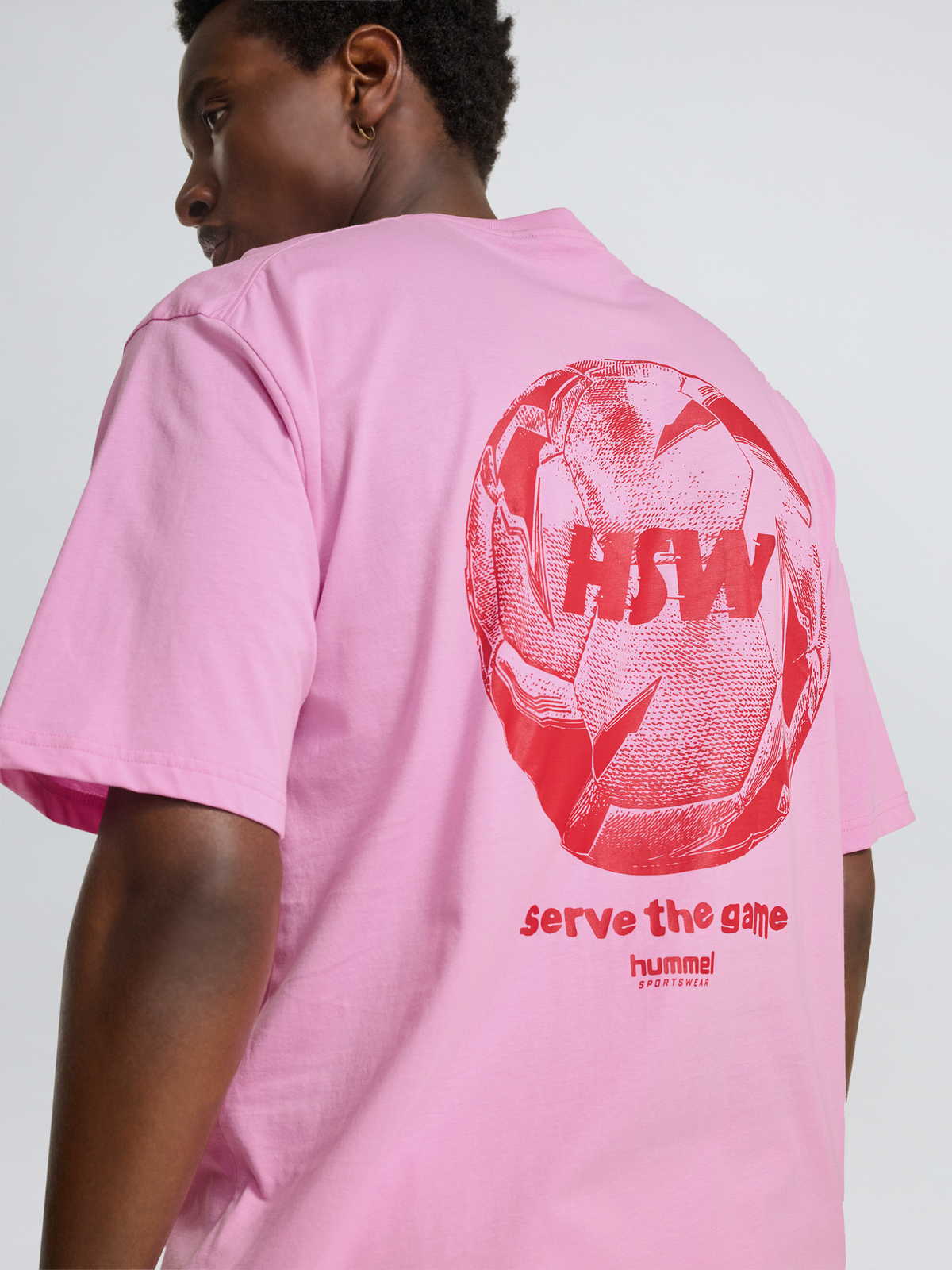 hmlLOOSE T-SHIRT S/S HSW FOOTBALL