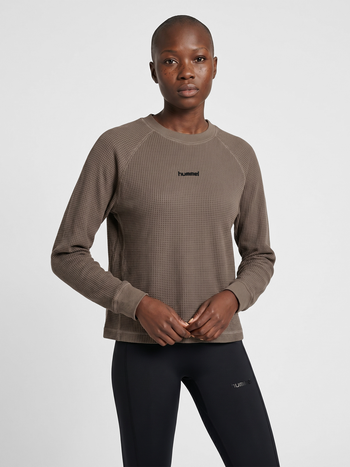 hmlSOFT WAFFLE W T-SHIRT L/S
