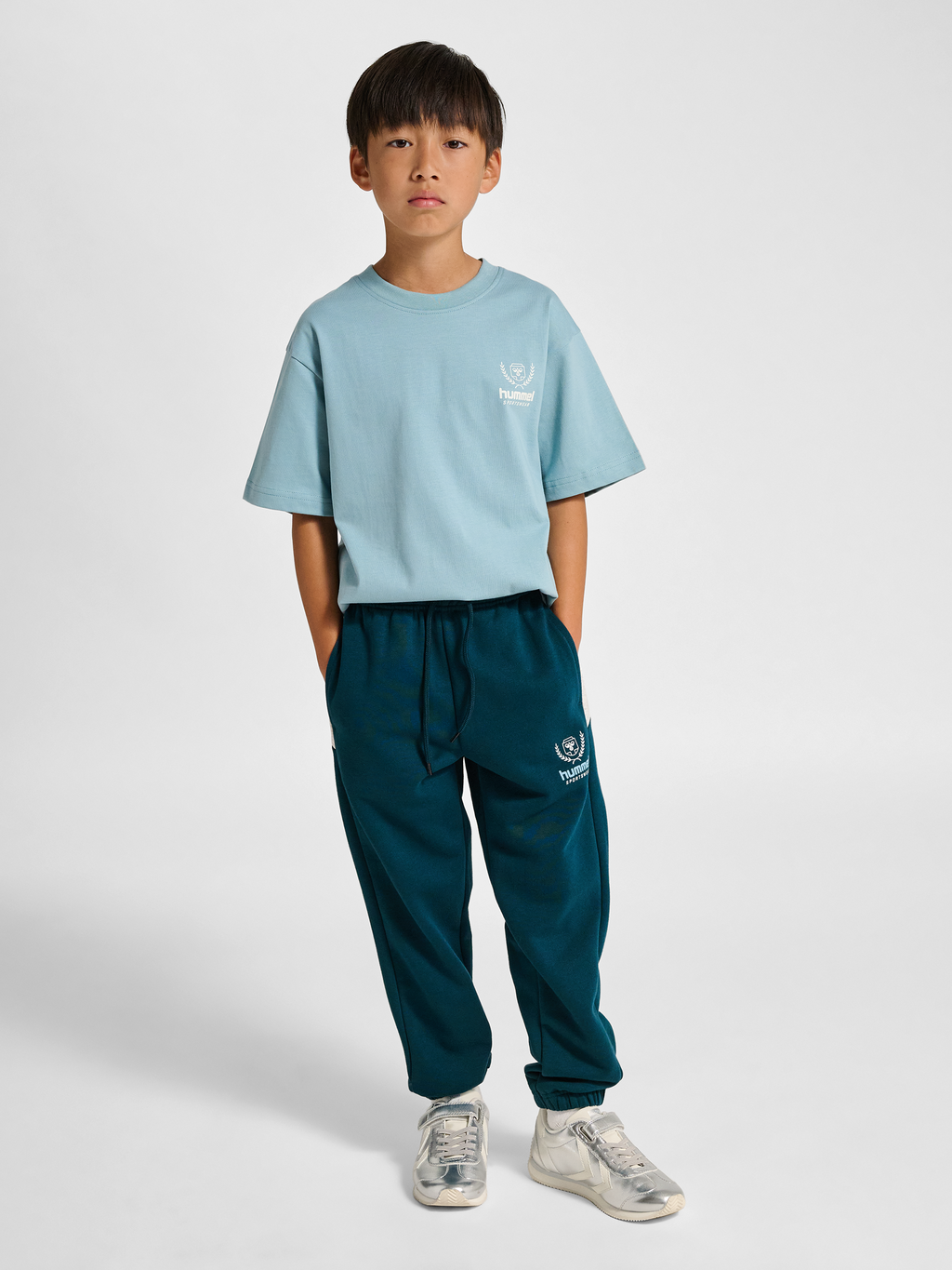 hmlJR LOOSE BLOCKED SWEATPANT BTS