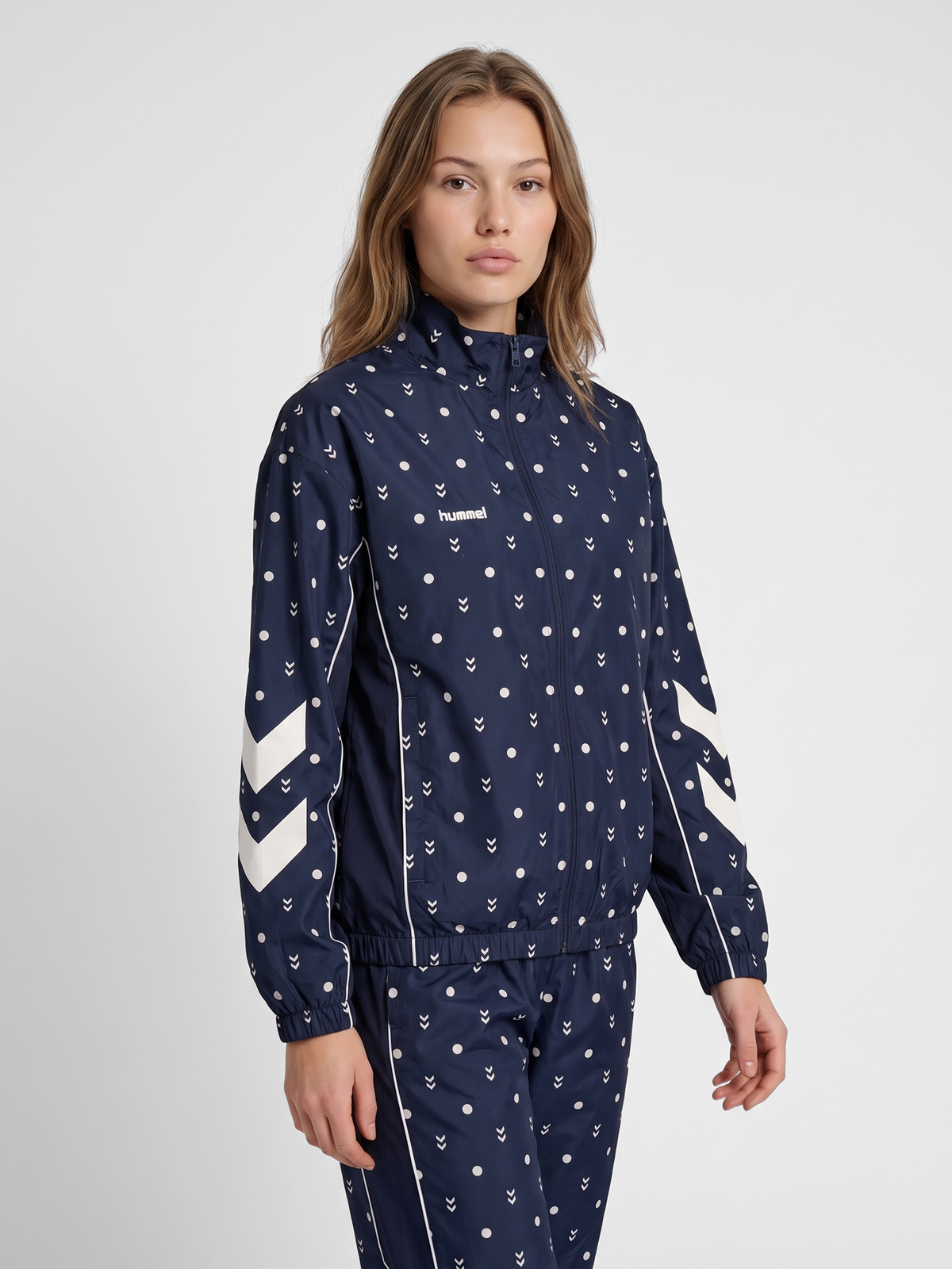 hmlI-D RIPSTOP TRACK JACKET
