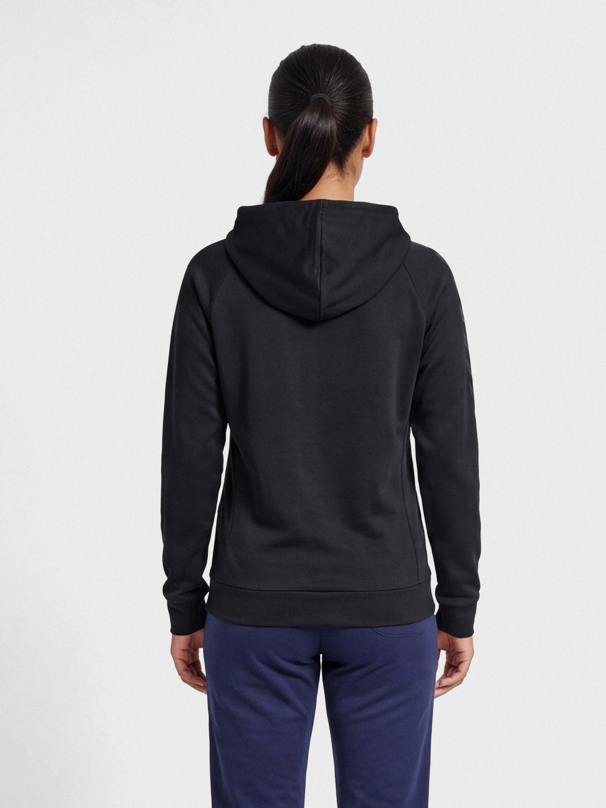 hmlMOVE GRID COTTON HOODIE WOMAN