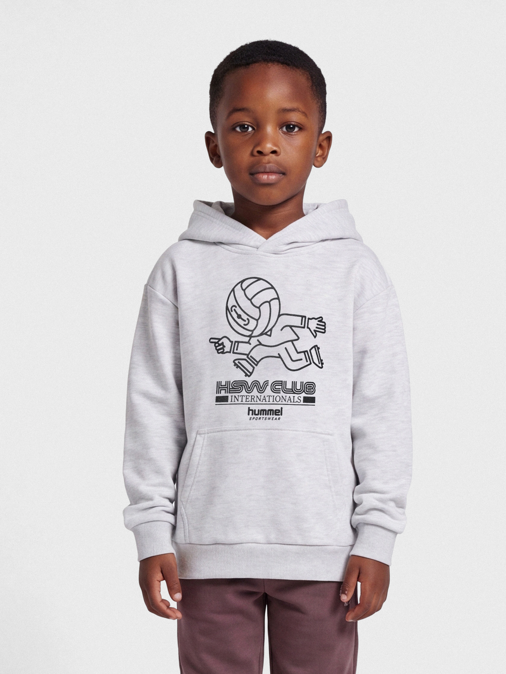 hmlJR LOOSE HOODIE HEADBALL