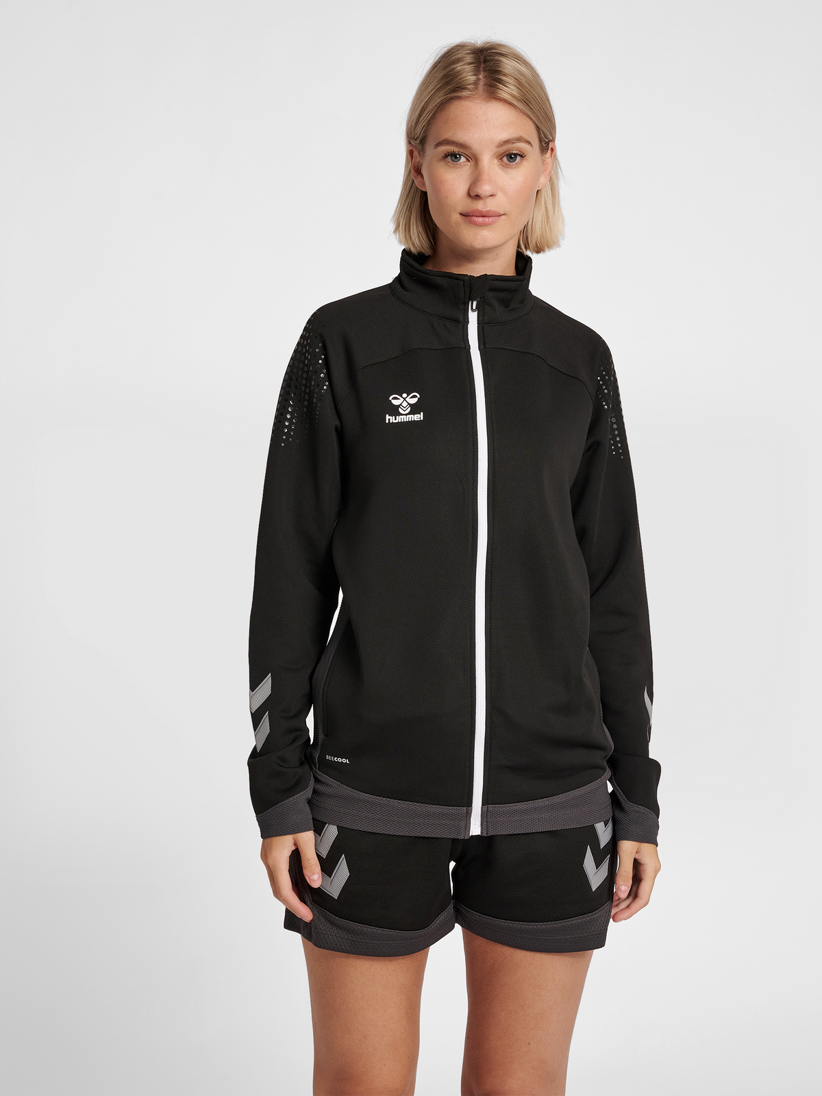 hml LEAD WOMEN POLY ZIP JACKET