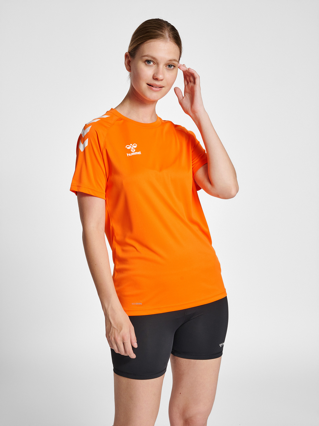 hmlCORE XK CORE POLY TEE  S/S WOMAN