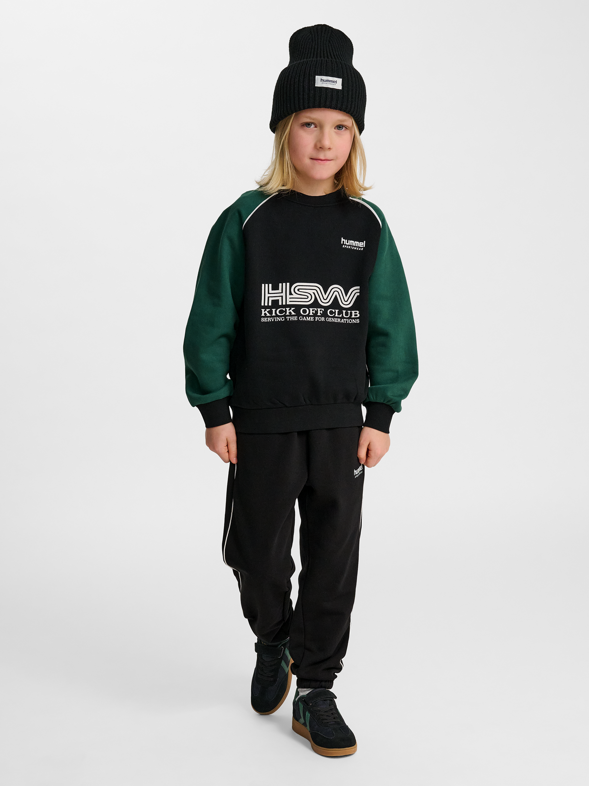 hmlJR OVERSIZED CREW HSW