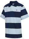 hmlJR LOOSE STRIPED POLO S/S BEE
