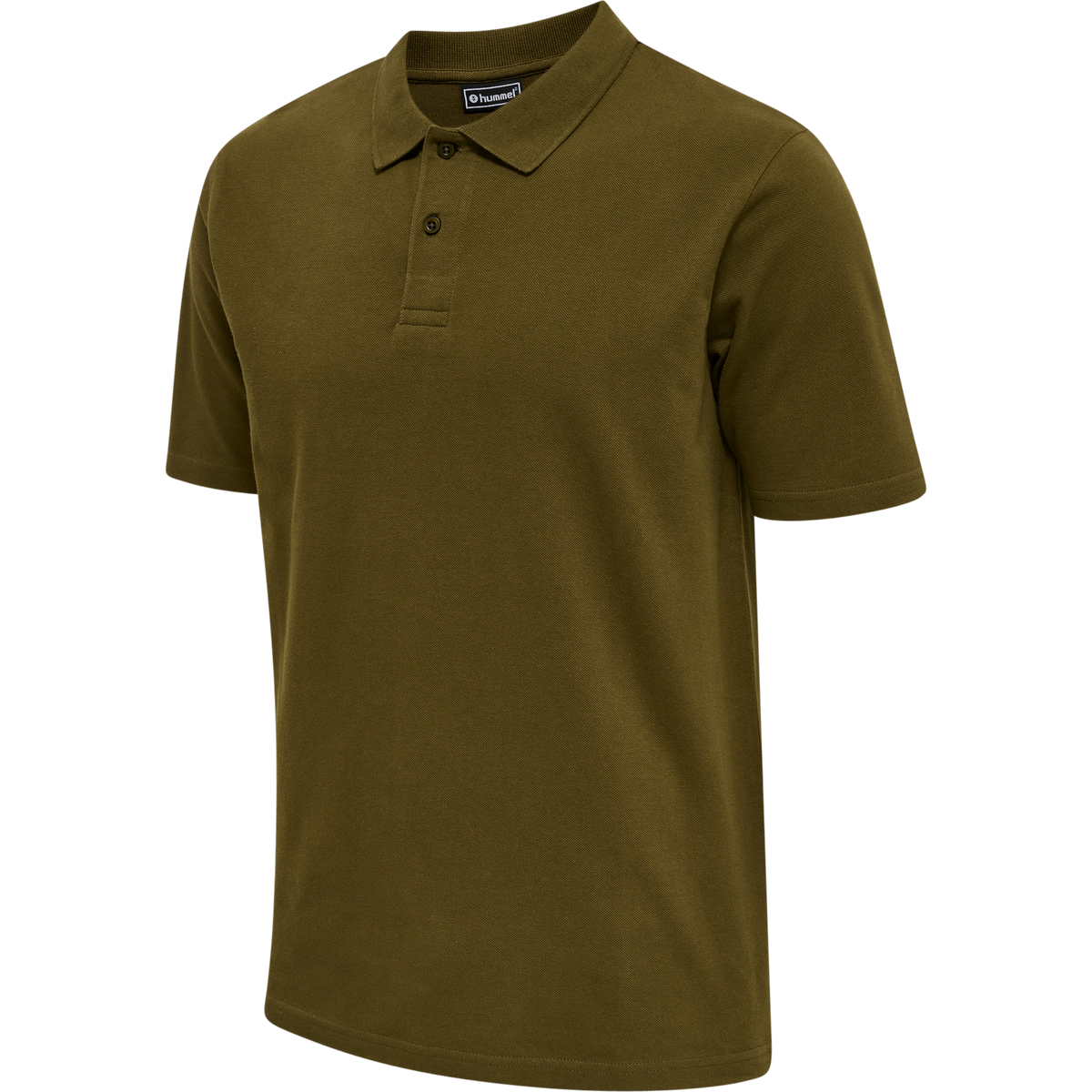 hmlRED STRETCH POLO