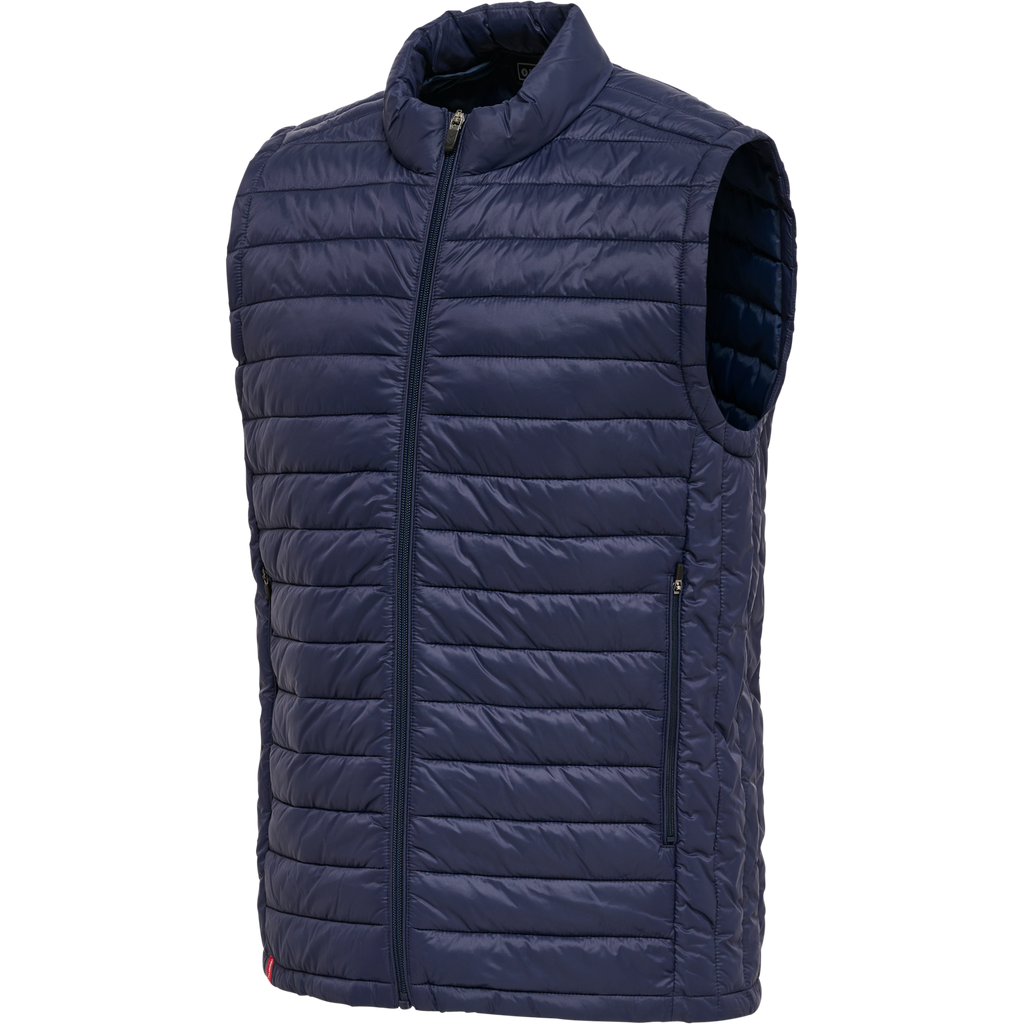 hmlRED QUILTED WAISTCOAT