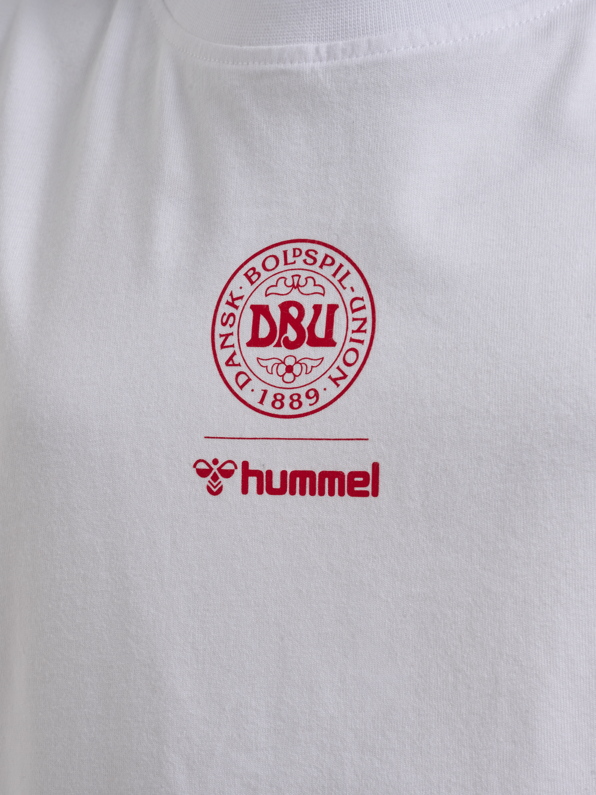 DBU 26 FAN RED-WHITE TEE SS KIDS