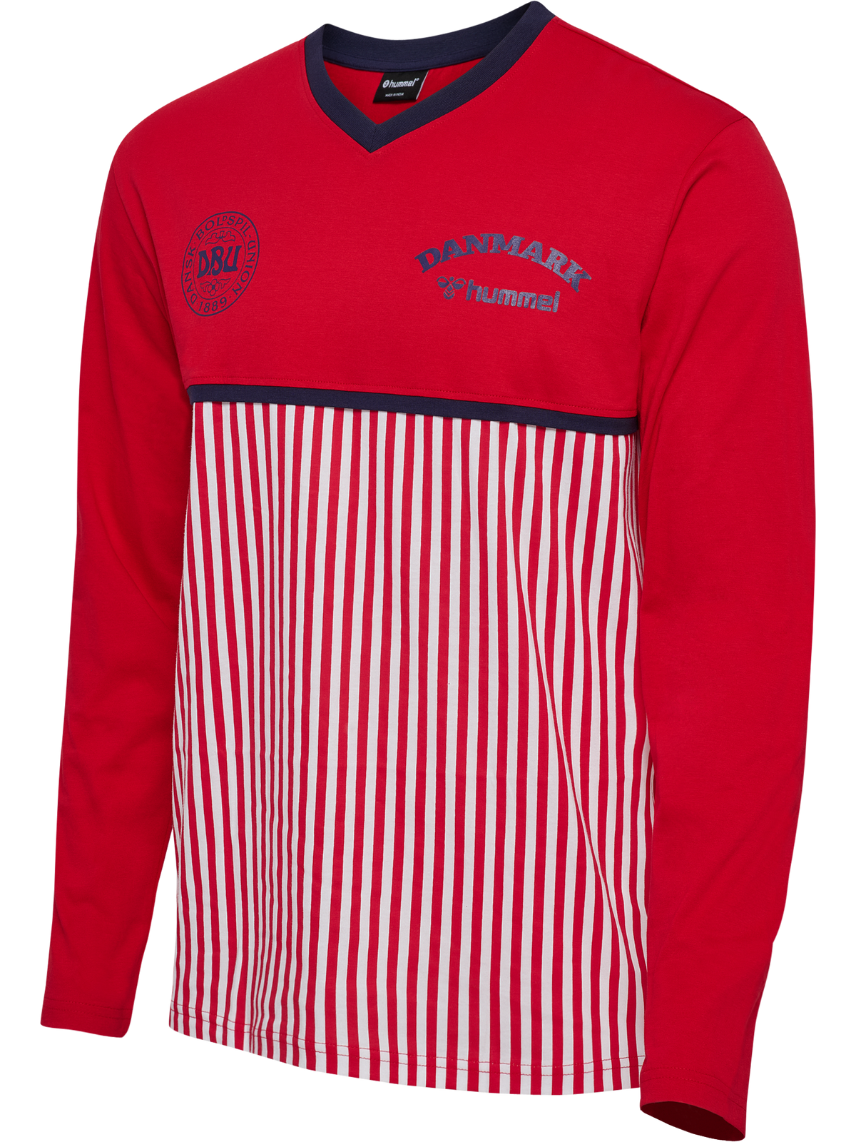 DBU 26 FAN 86 BLOCK COTTON TEE LS