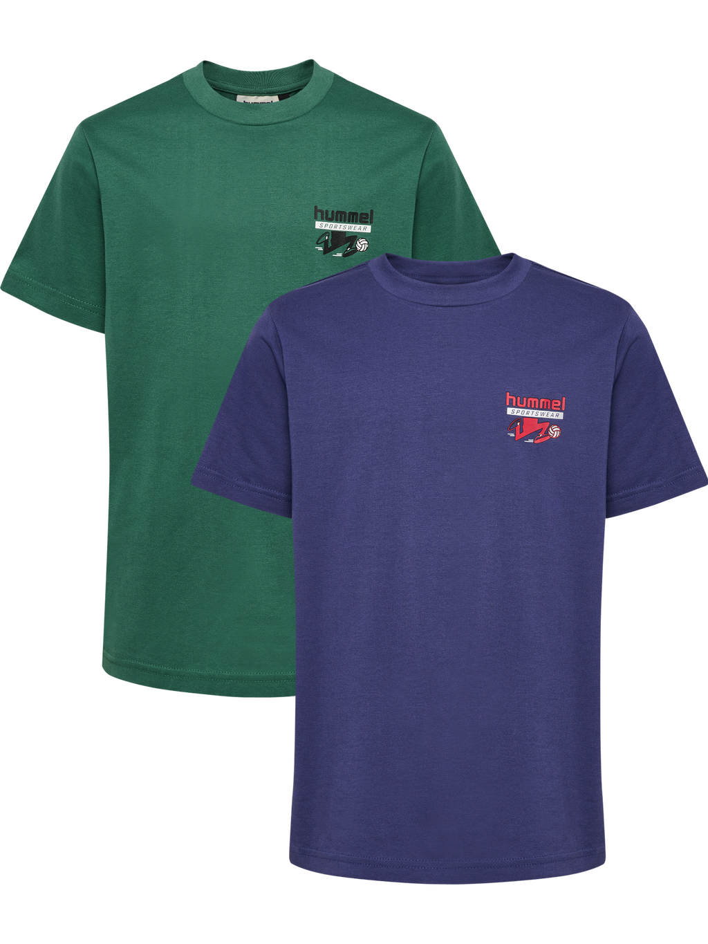 hmlJR REG T-SHIRT S/S RUNNER 2-PACK