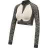 hmlMT MILA SEAMLESS CROP HALF ZIP